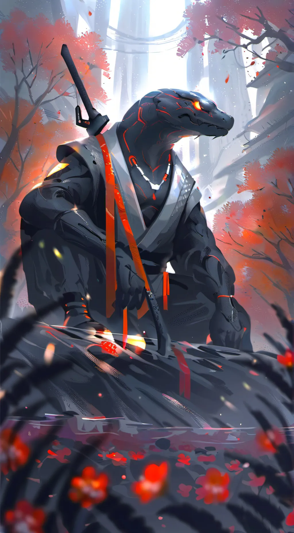 ai character: Rax background