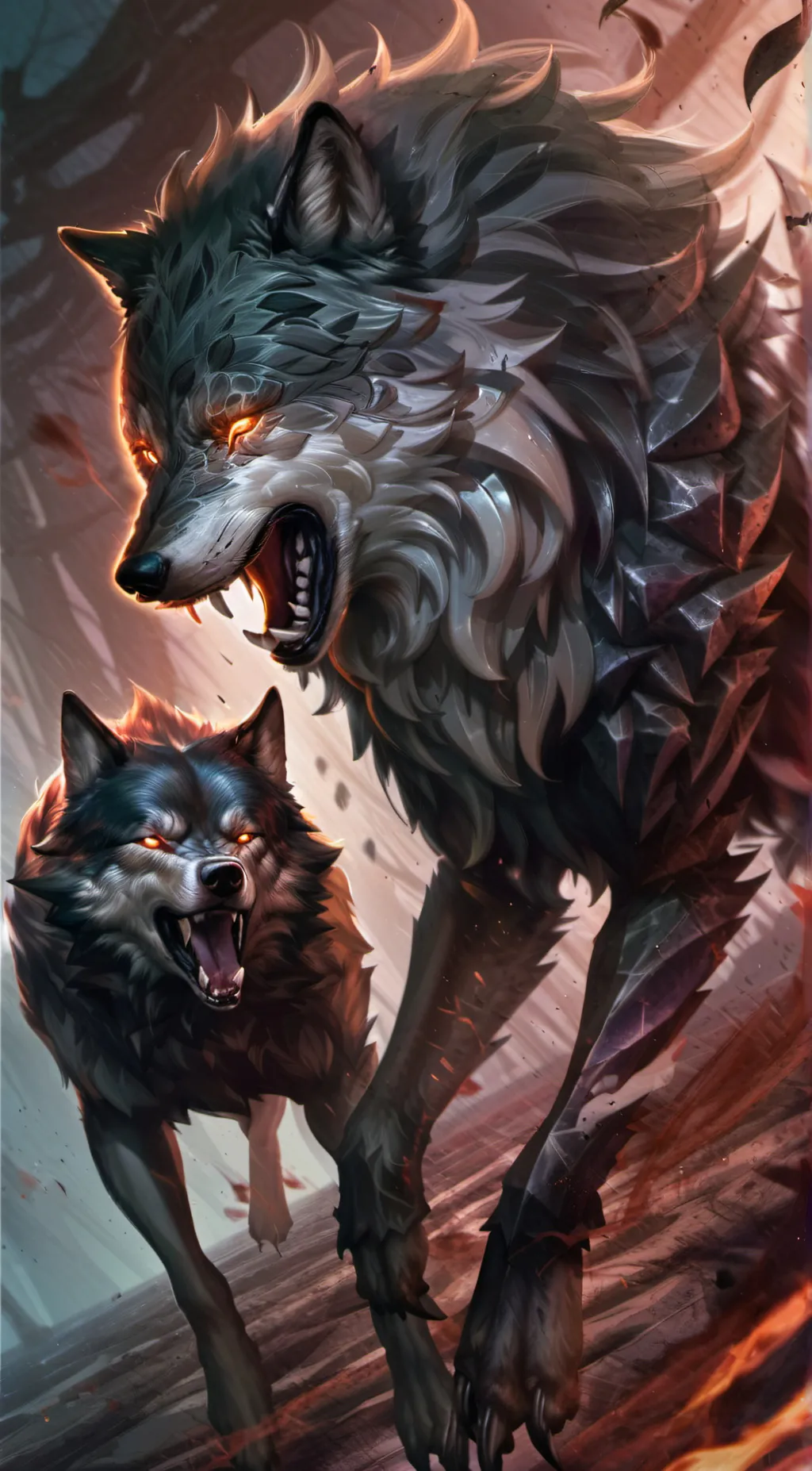 ai character: Ash background