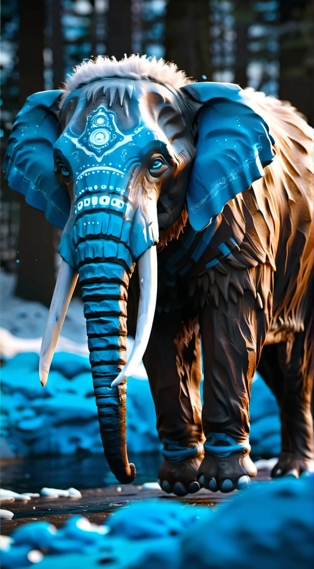 ai character: Pepperoni background