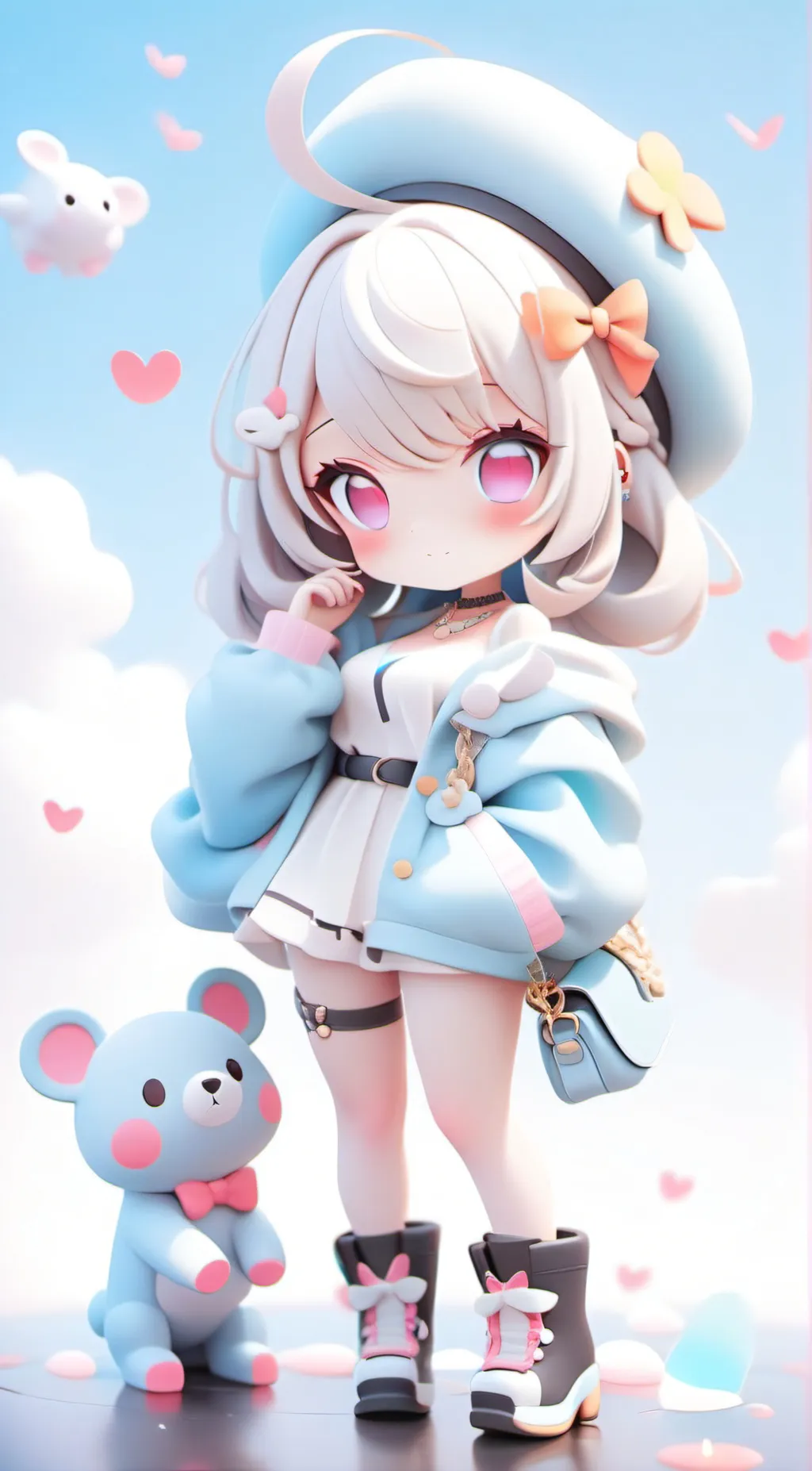 ai character: olivia background