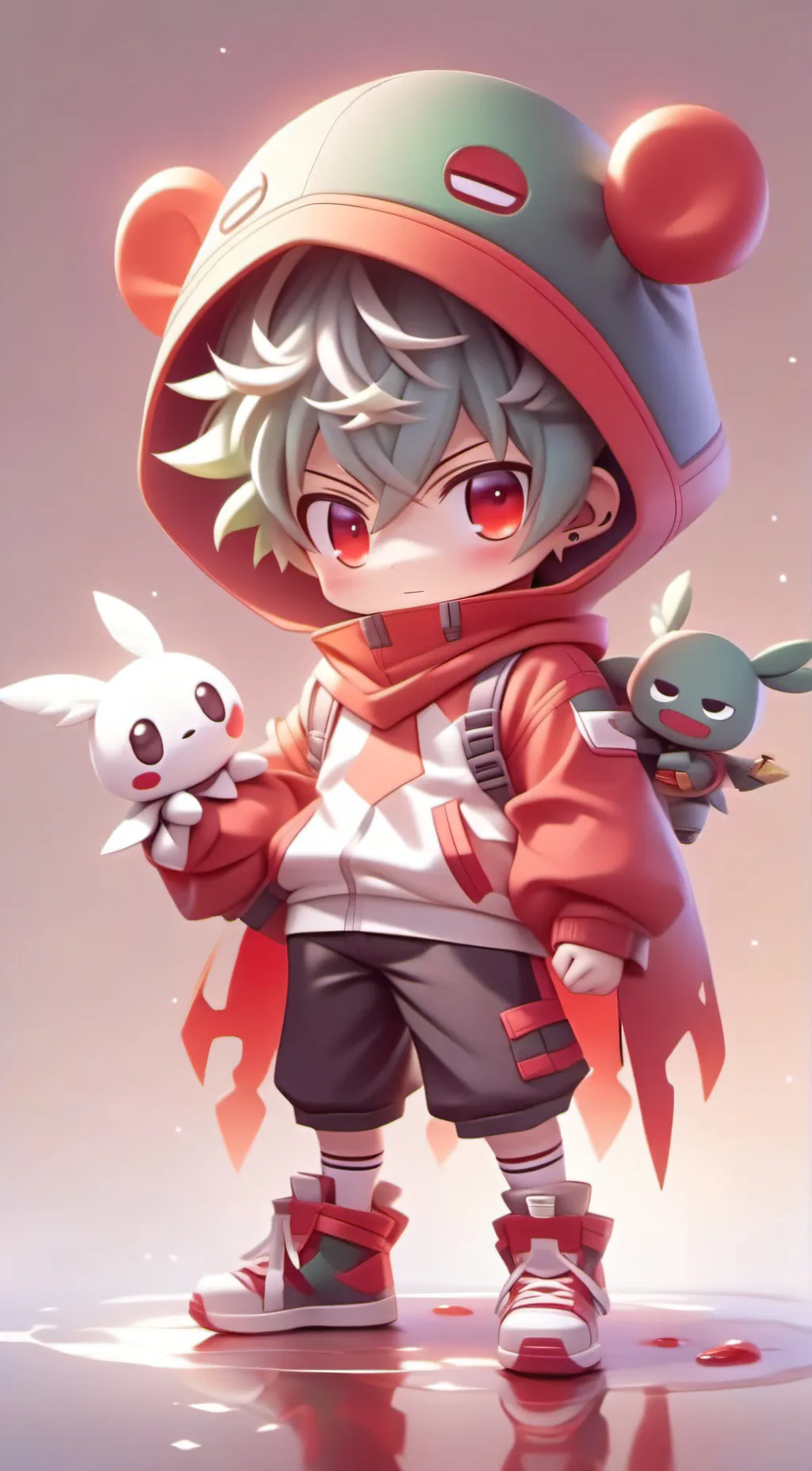 ai character: deku background