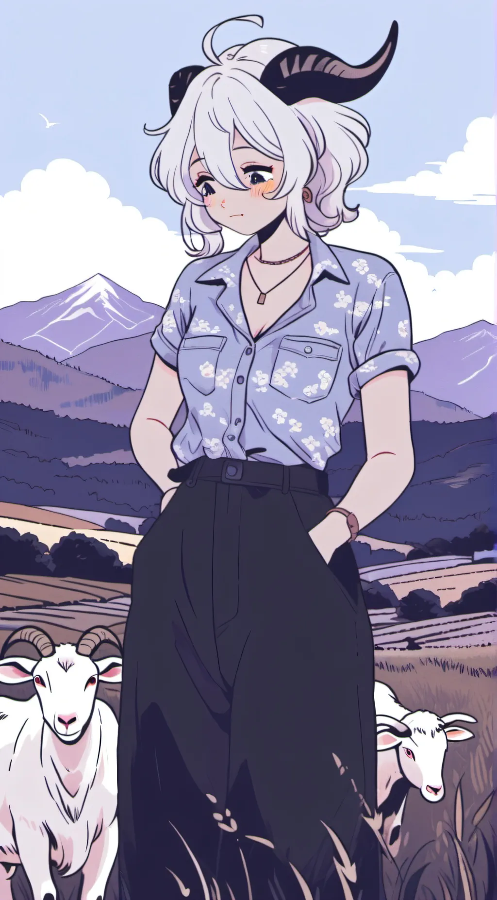 ai character: emmy dook background