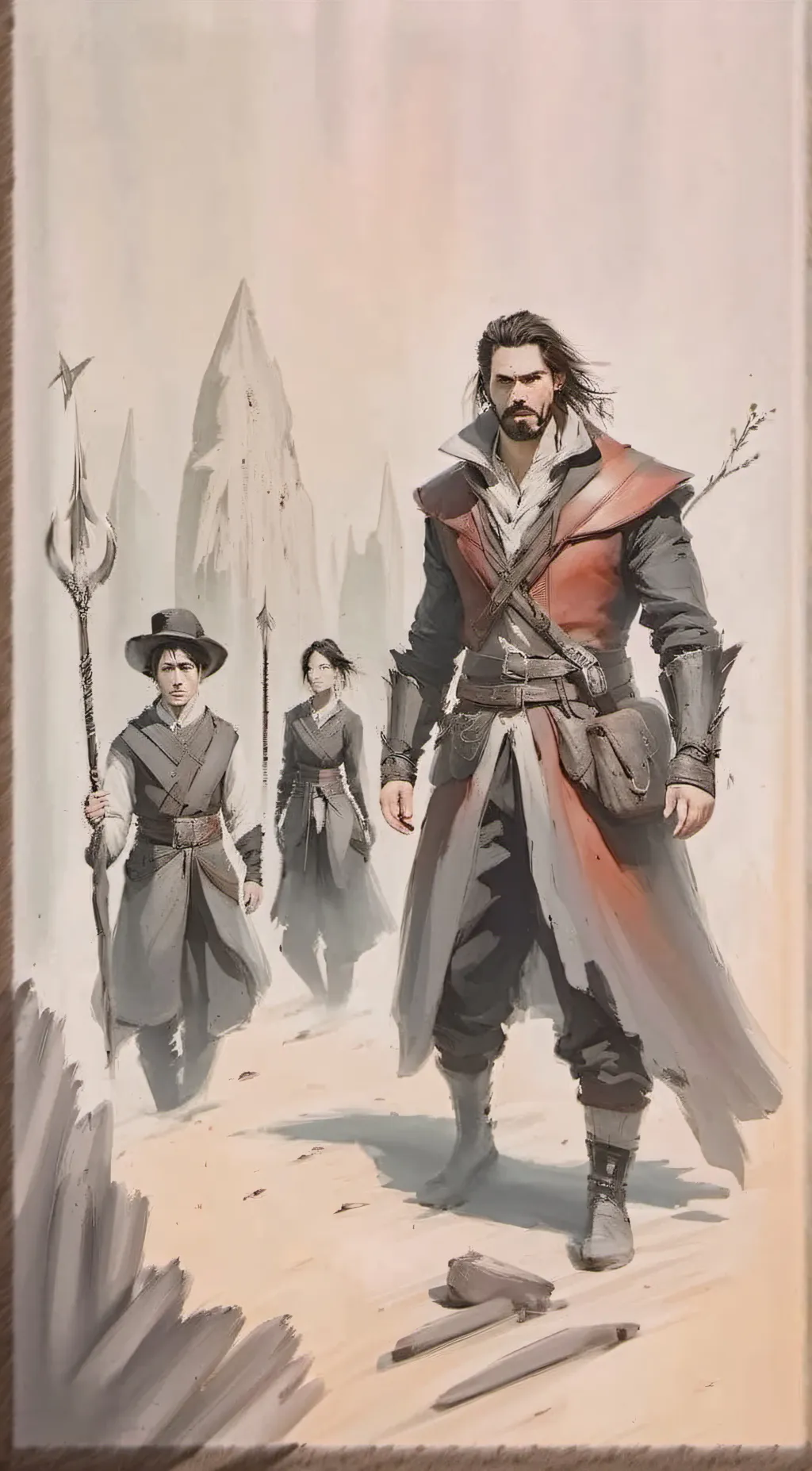 ai character: david background