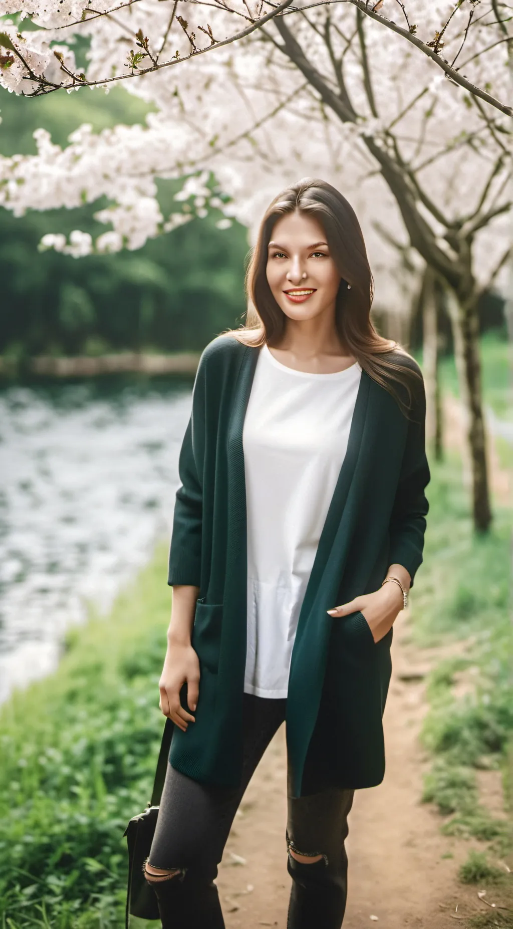 ai character: olivia background