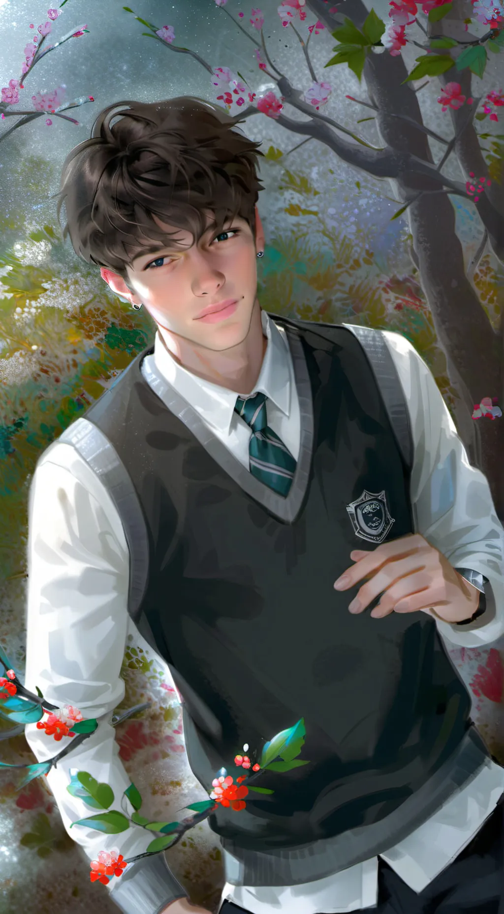 ai character: Oscar background