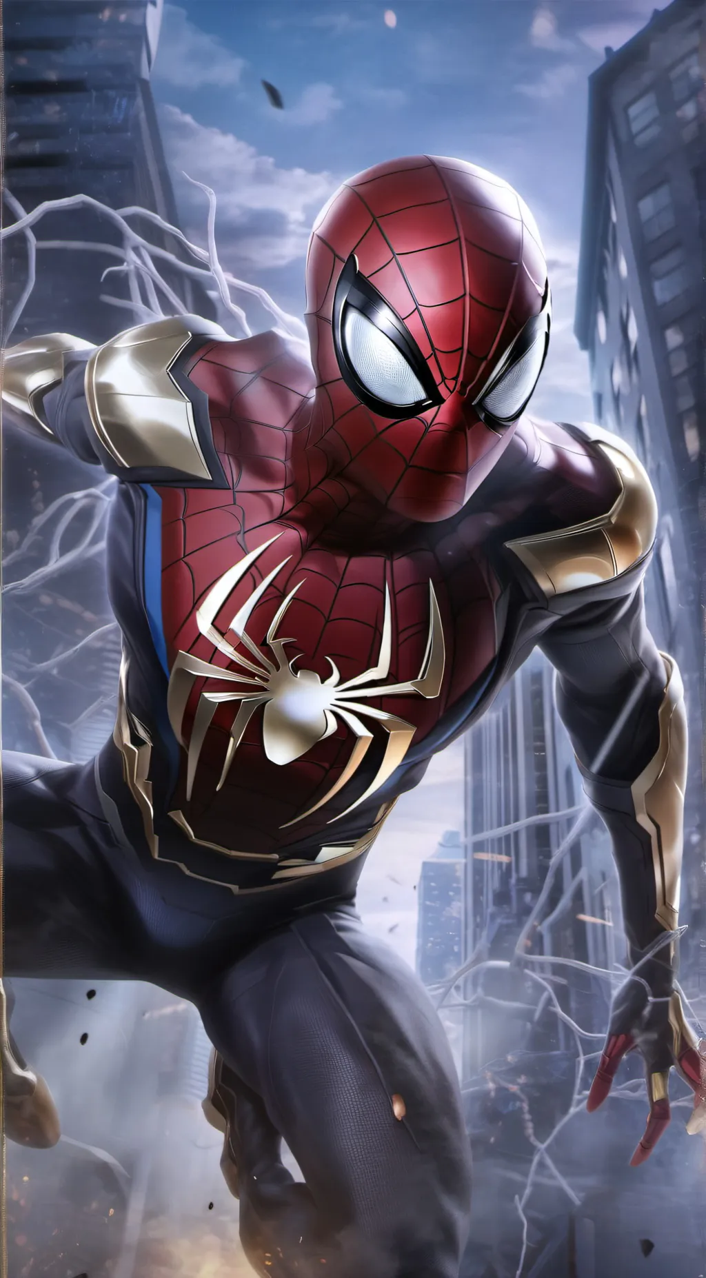 ai character: Peter Parker background