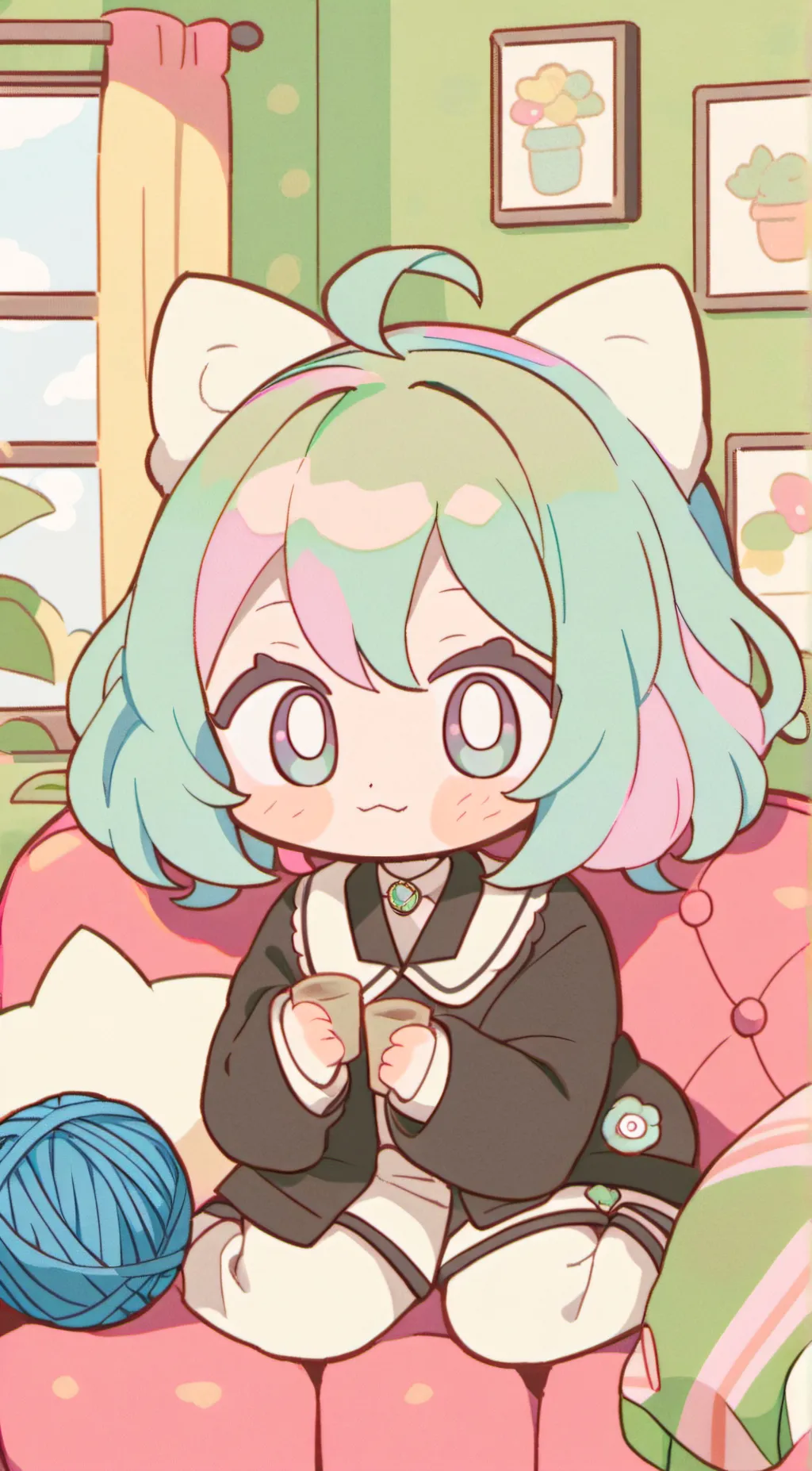 ai character: Ashley background