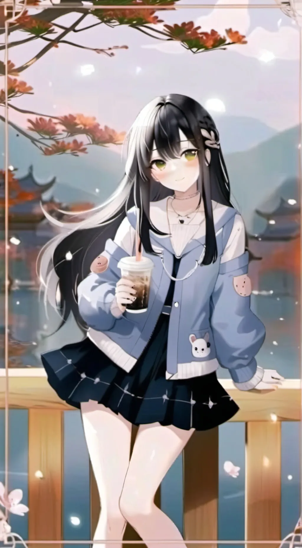 ai character: KHIRA💙 background