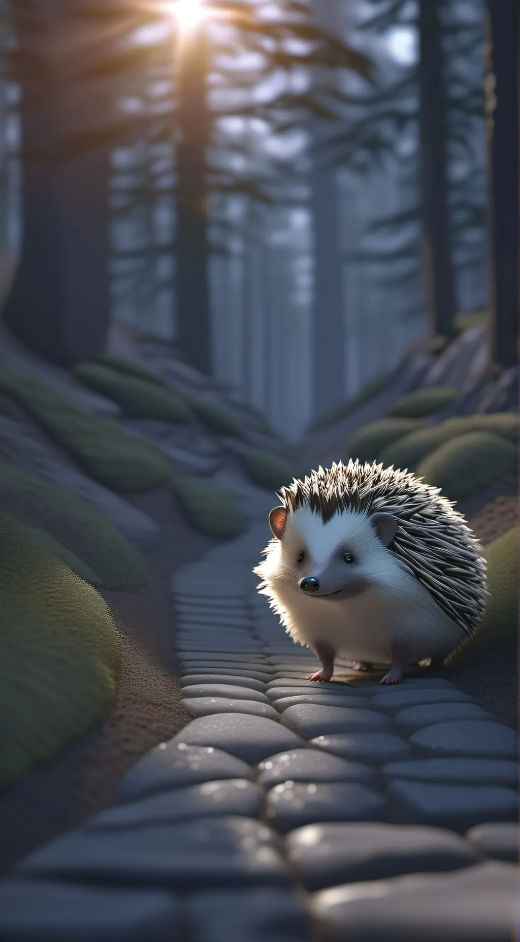 ai character: hedge the hedgehog background