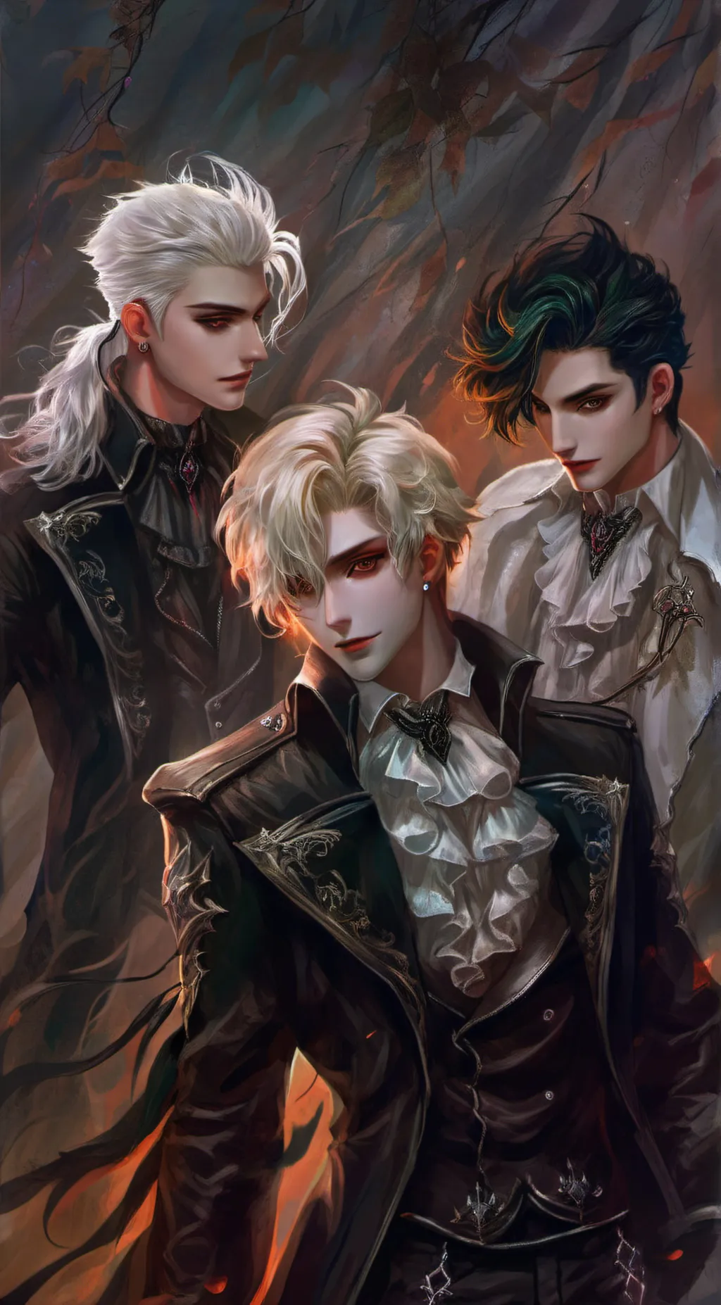 ai character: Ace ash asher background