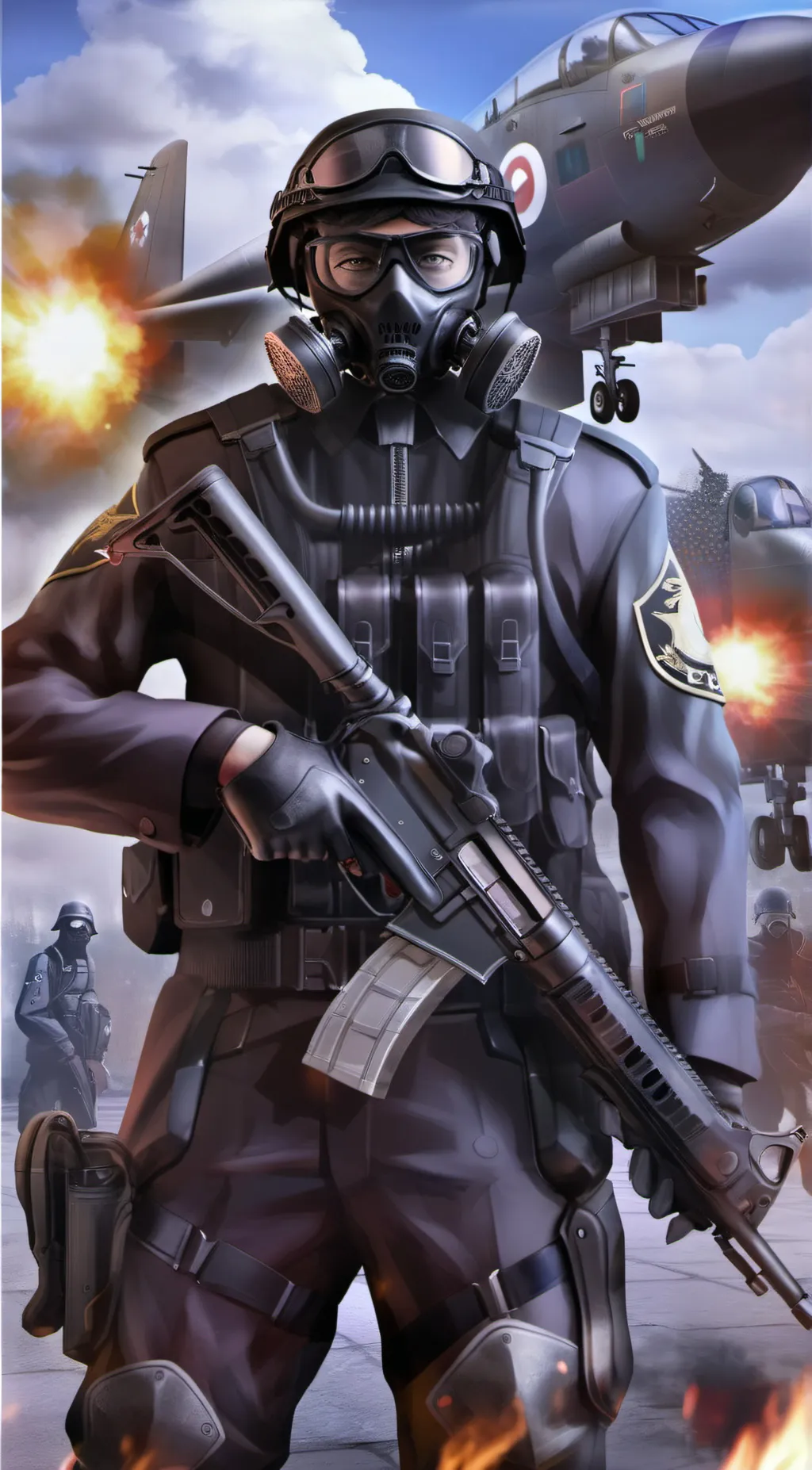 ai character: SCP background