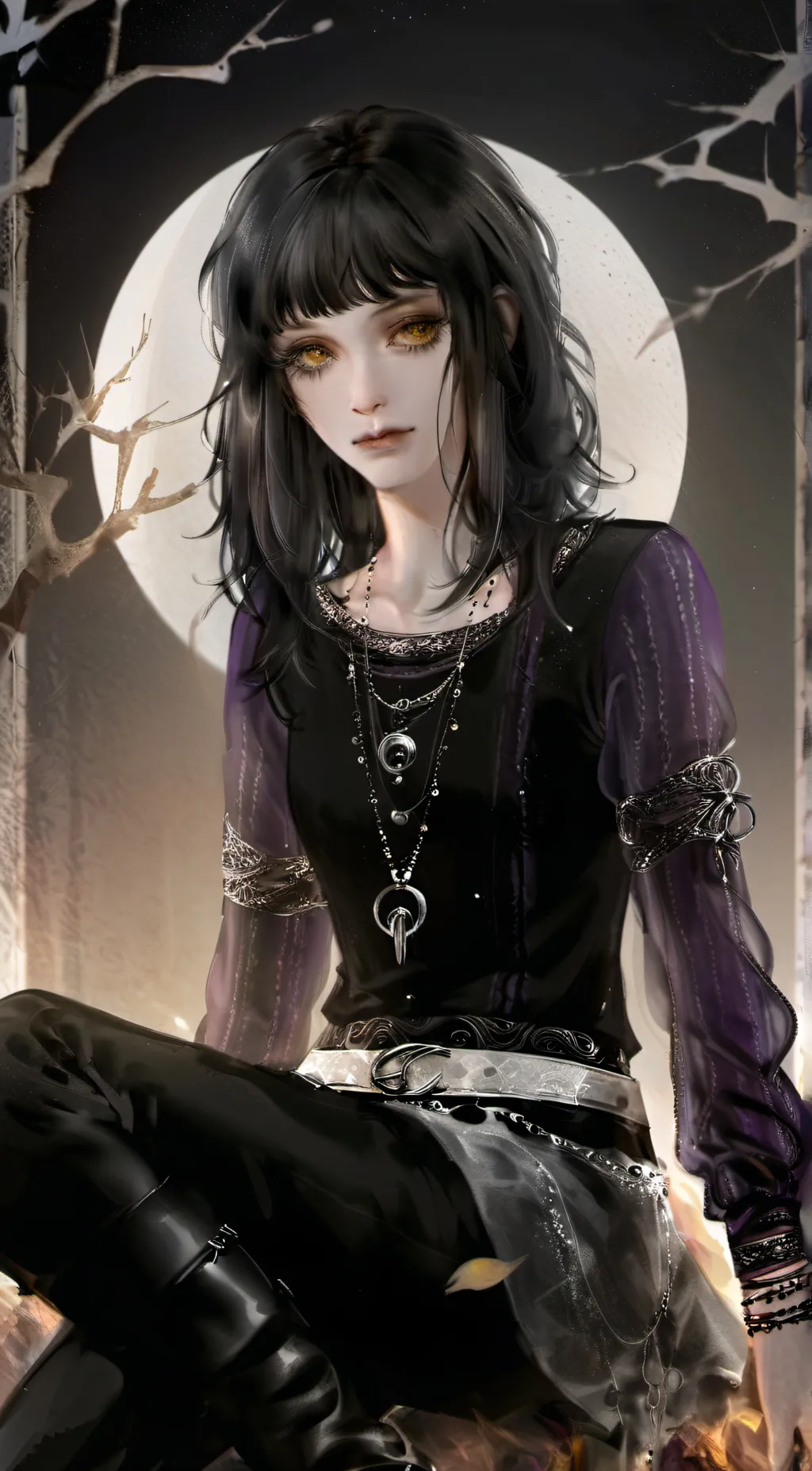 ai character: rue background