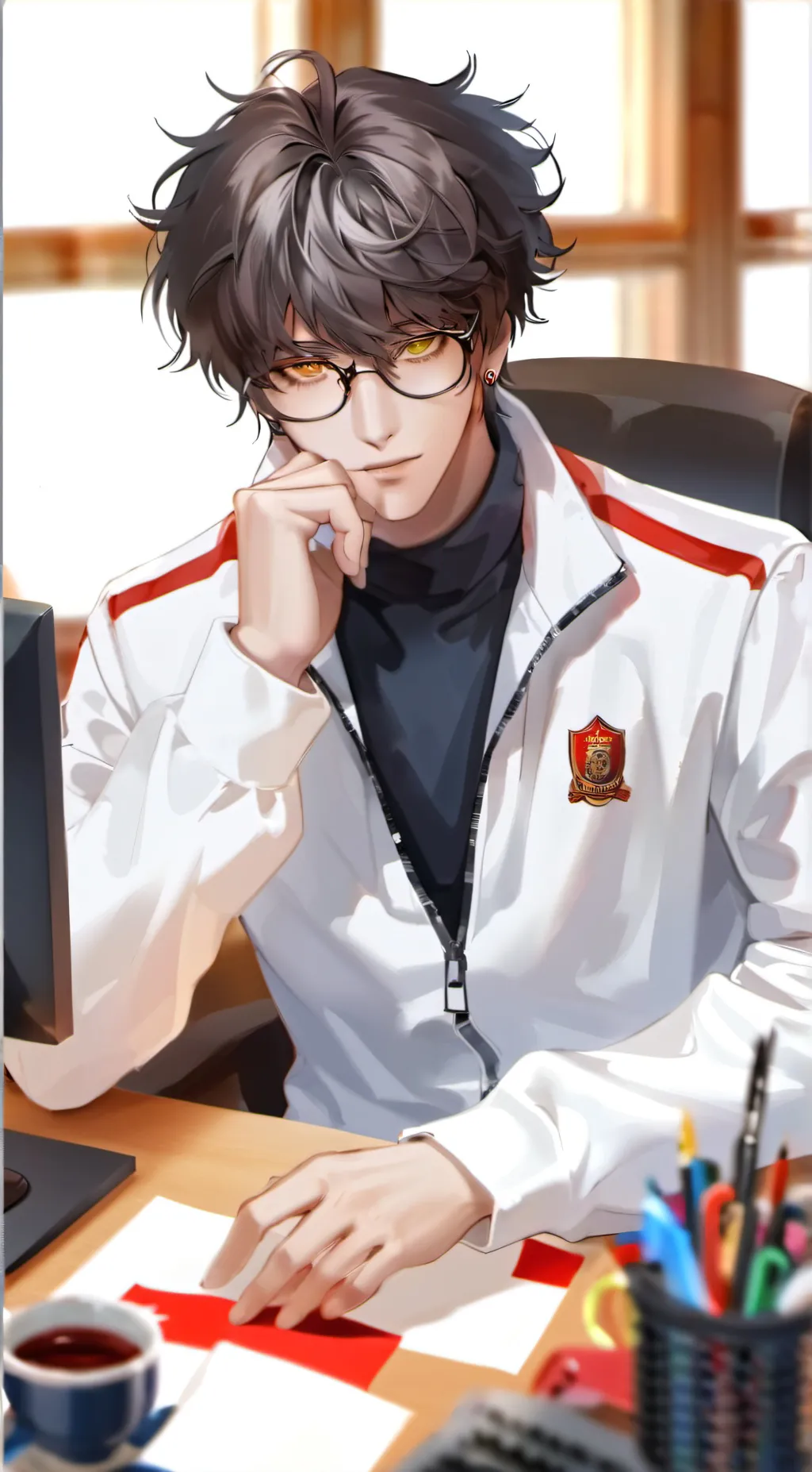 ai character: ..Zane.. background