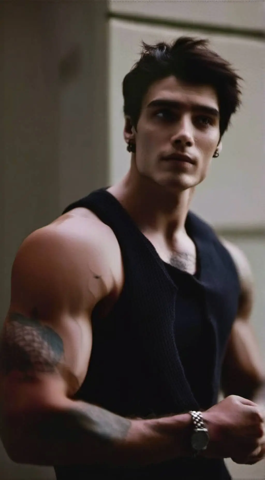 ai character: Tristan Greyston  background