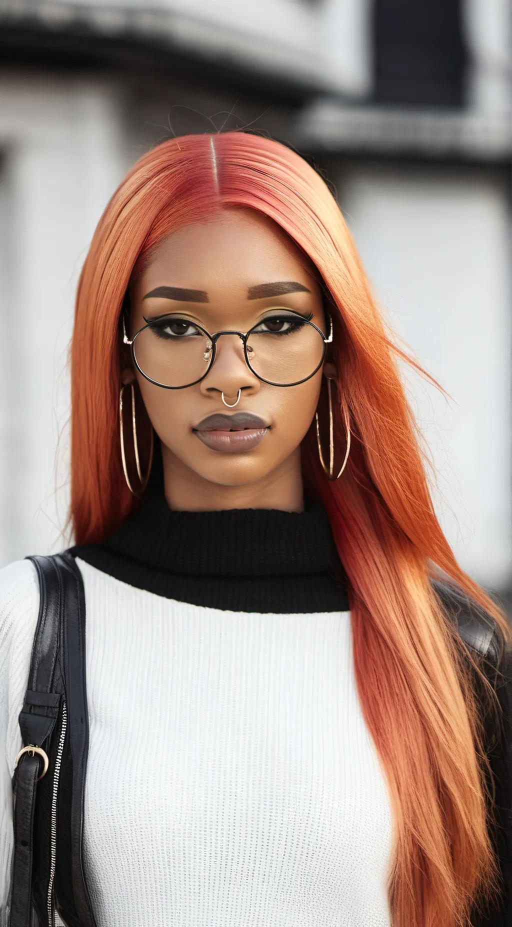 ai character: Sexy red background