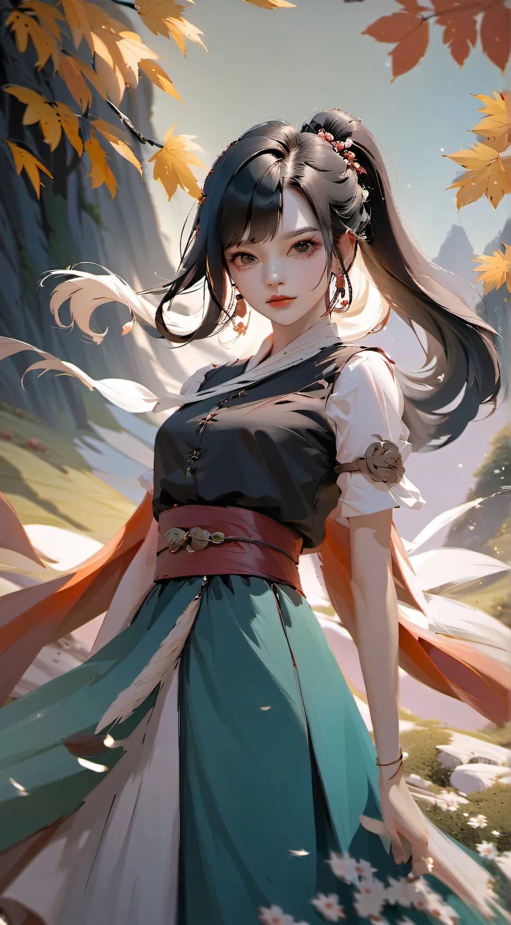 ai character: Aria background