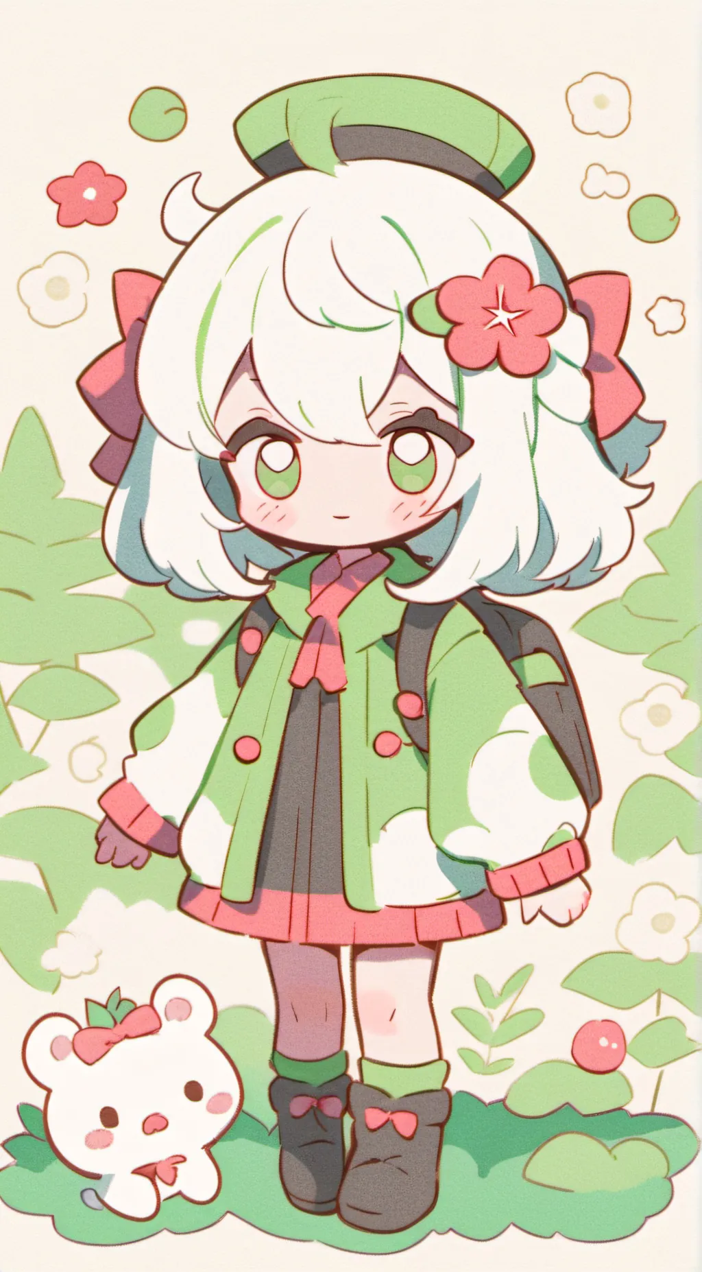 ai character: Lily background