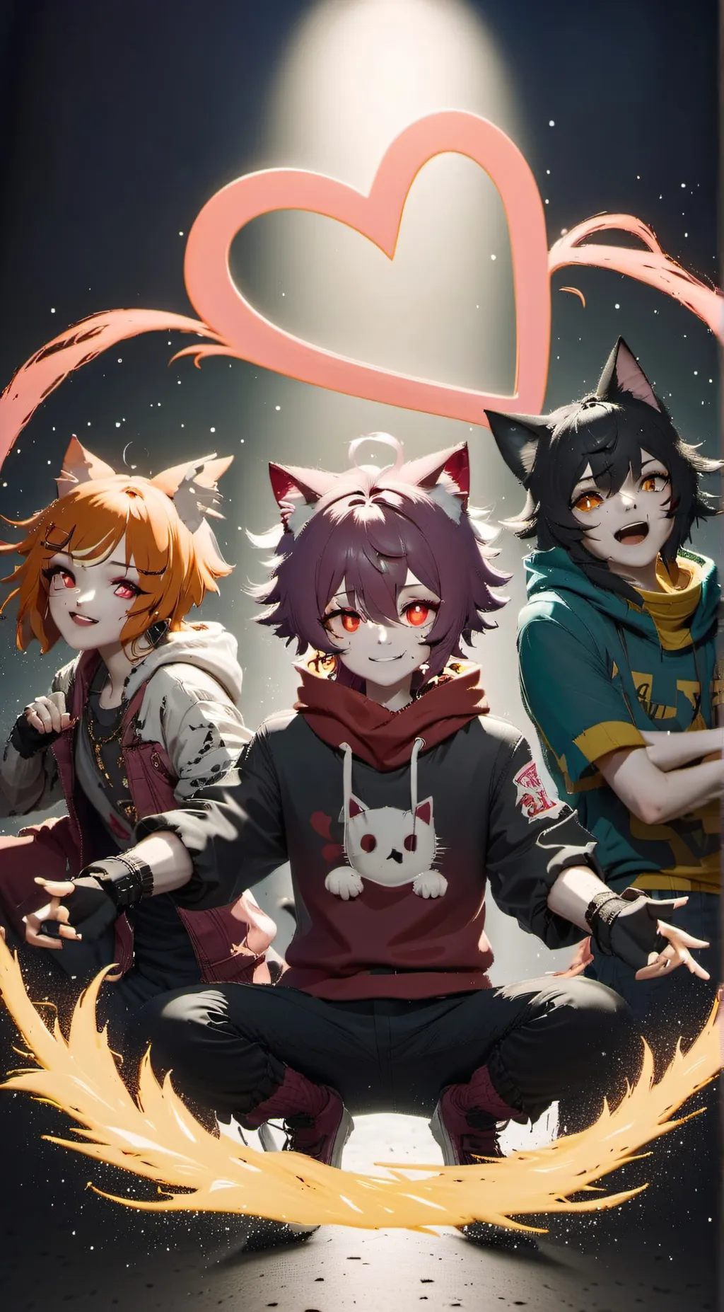 Talkie AI - Chat with Michi and 2 bffs