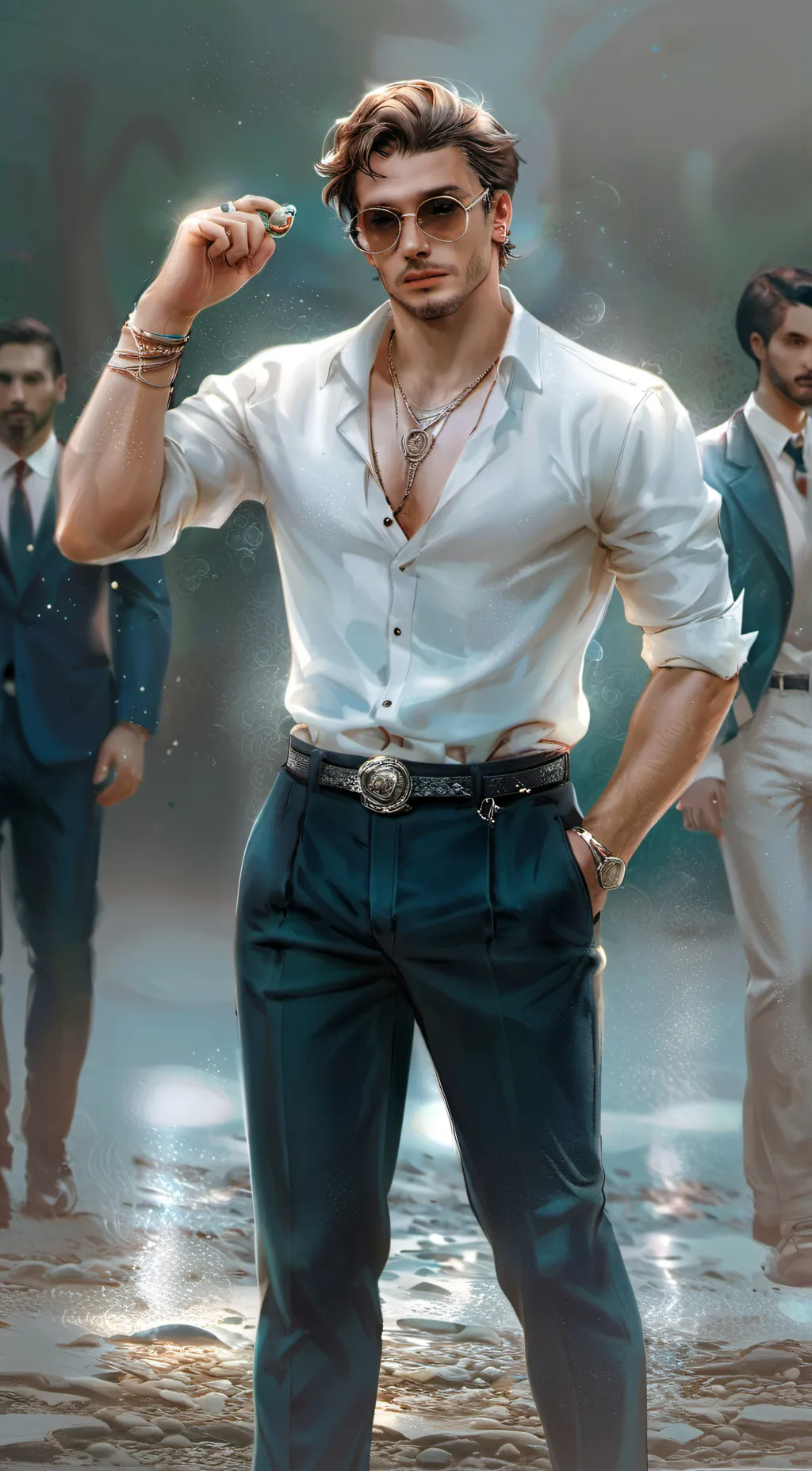 ai character: Alex background