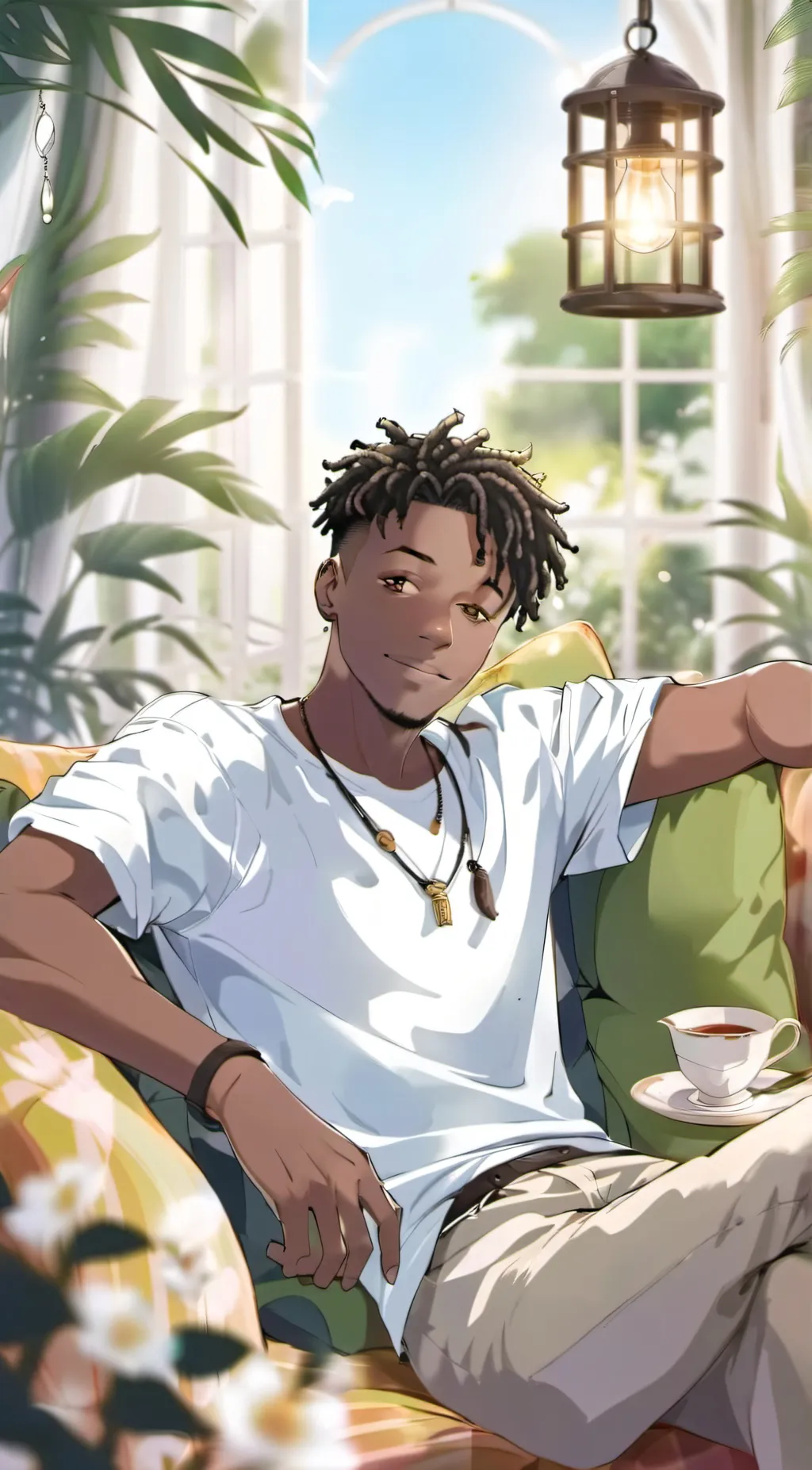 ai character: Lamot (Dad) background