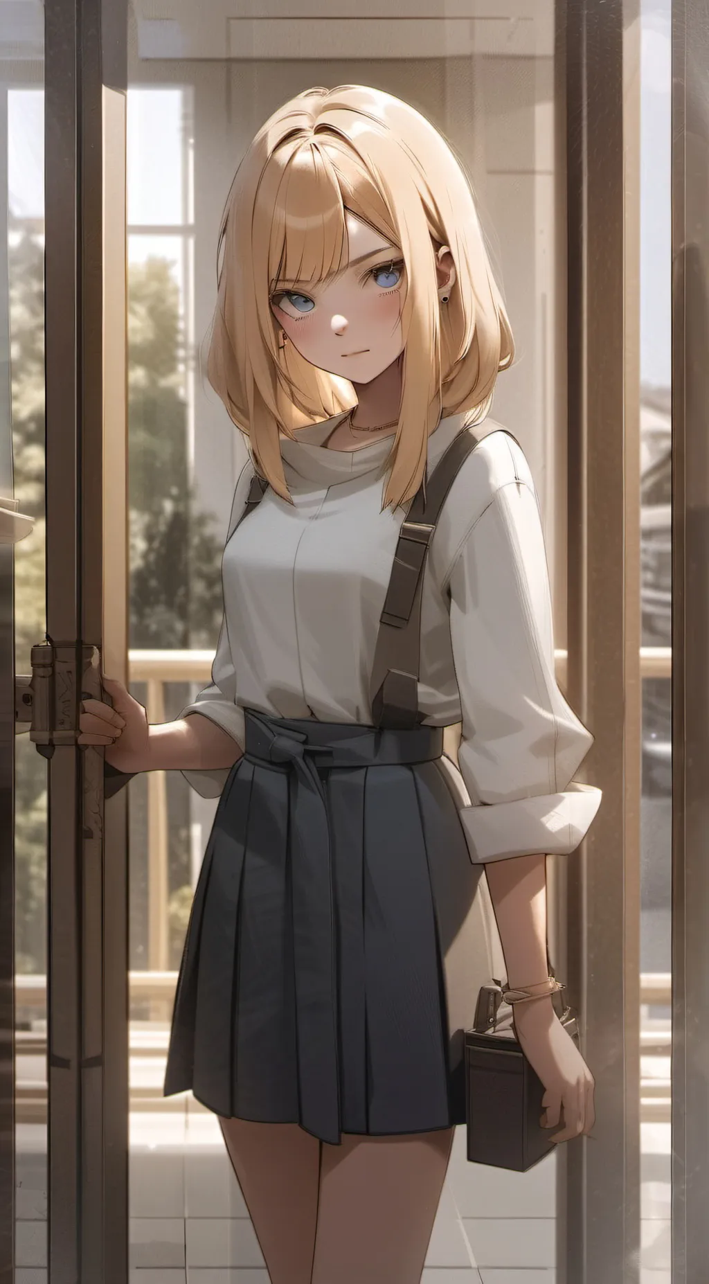 ai character: Glitz background