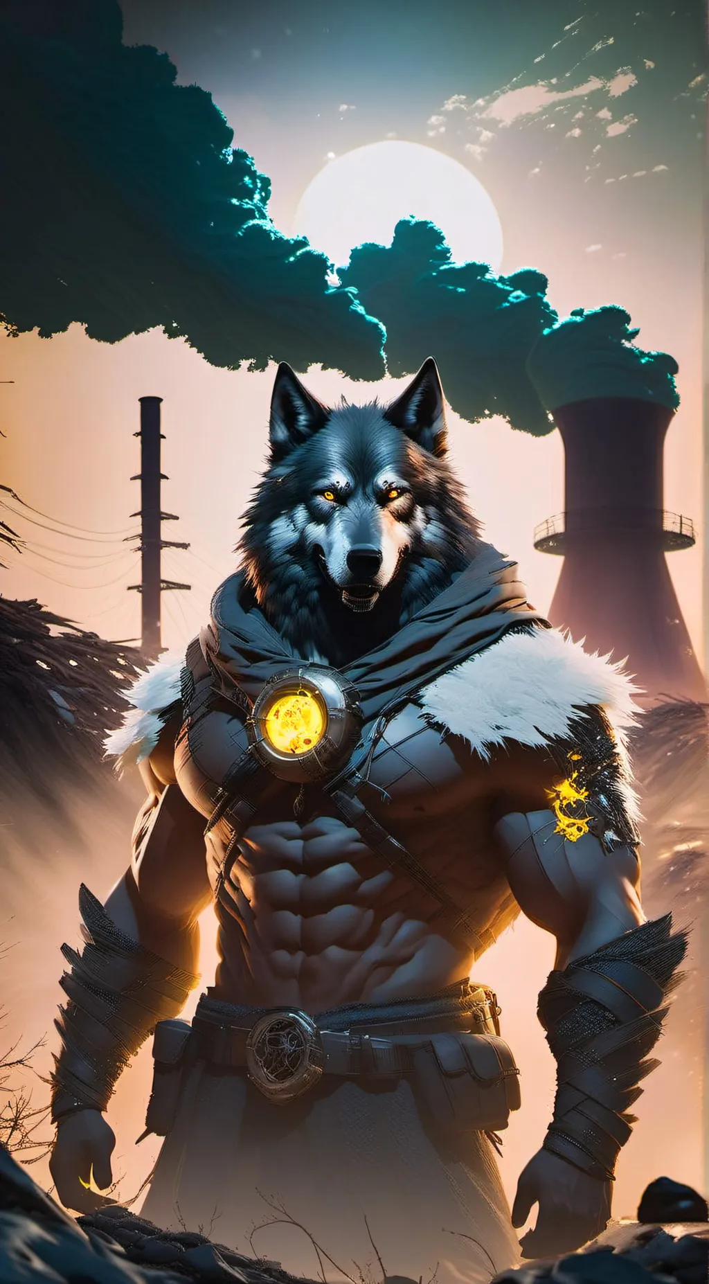 ai character: diavol the wolf background