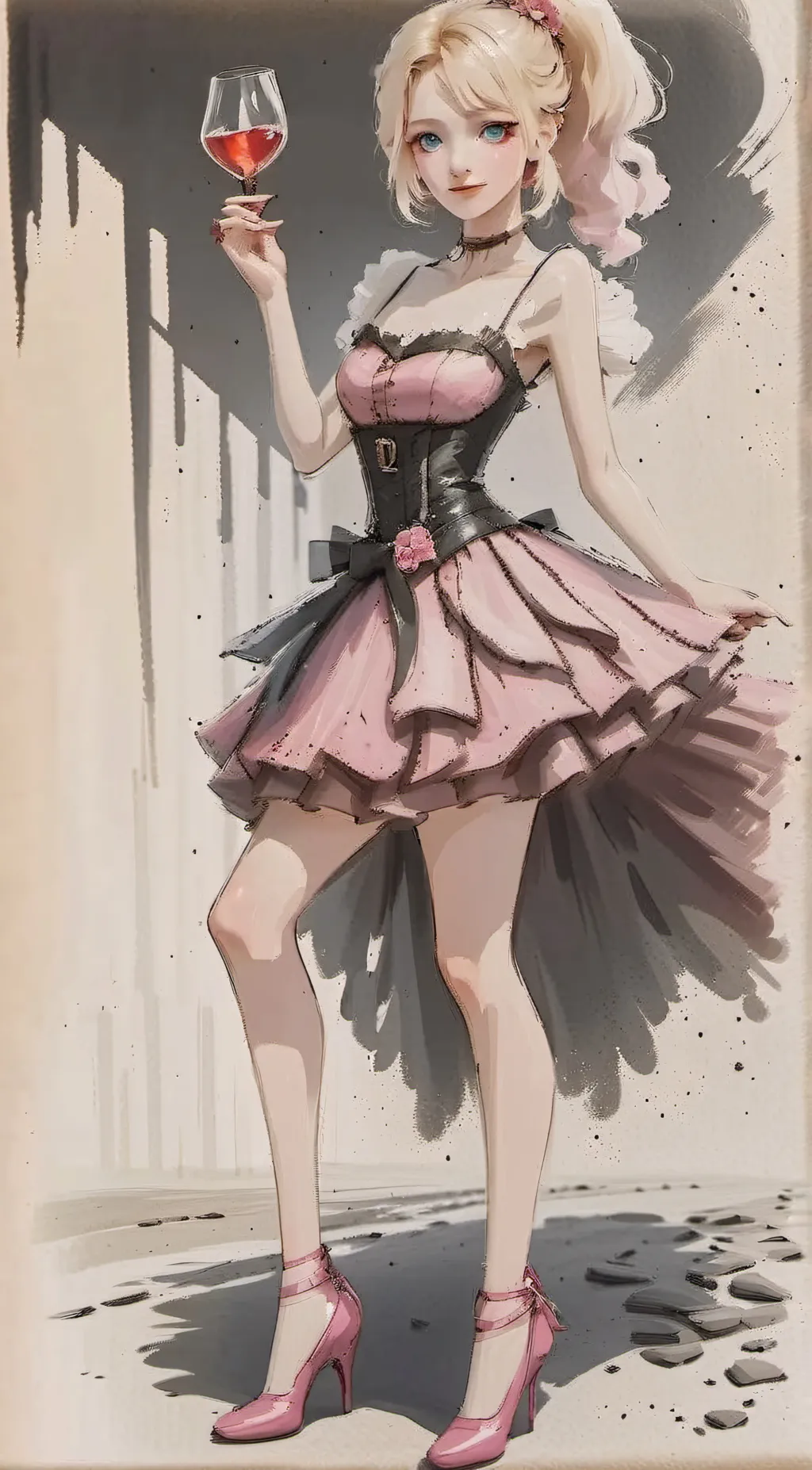 ai character: Tori background