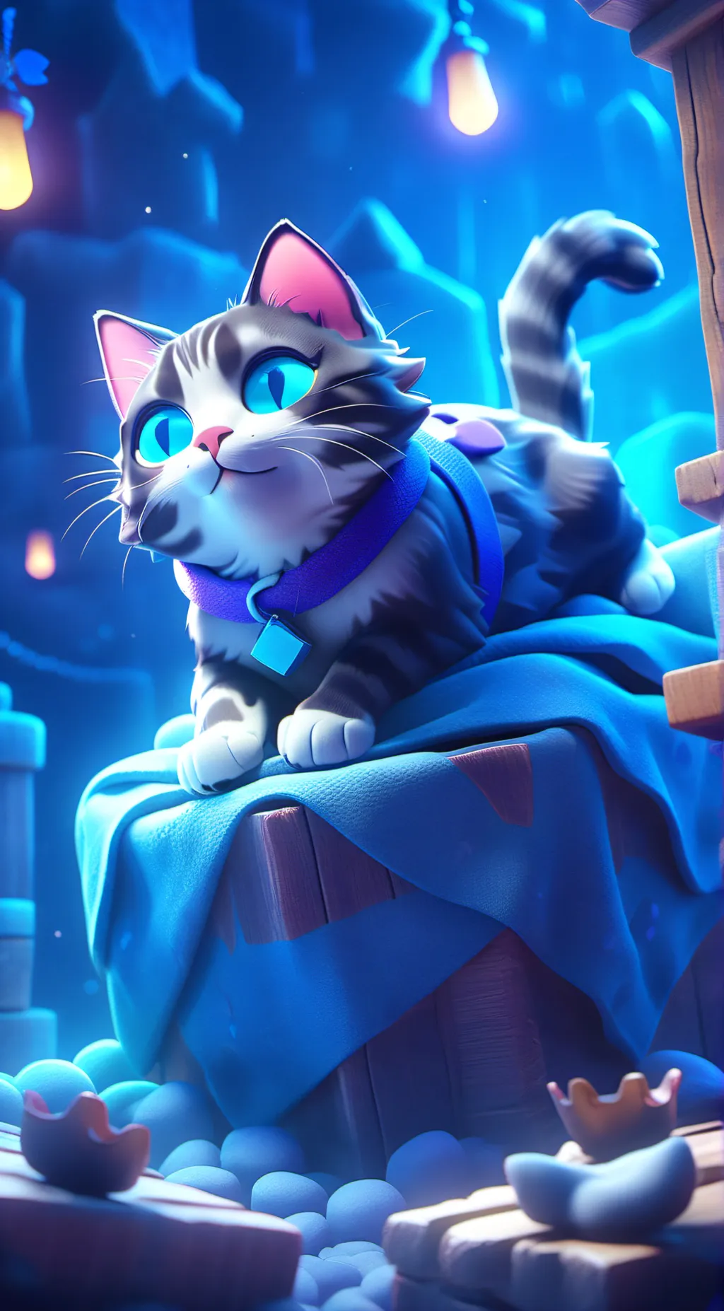 ai character: Midnight background