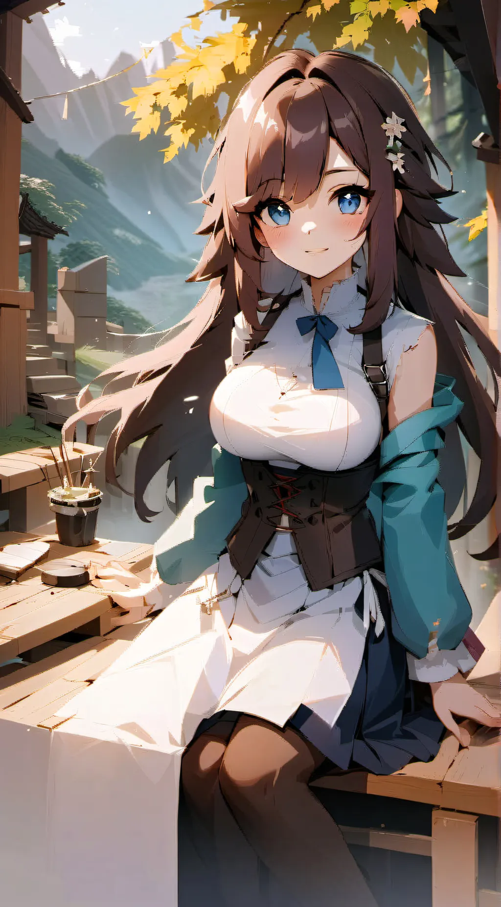 ai character: Mia background