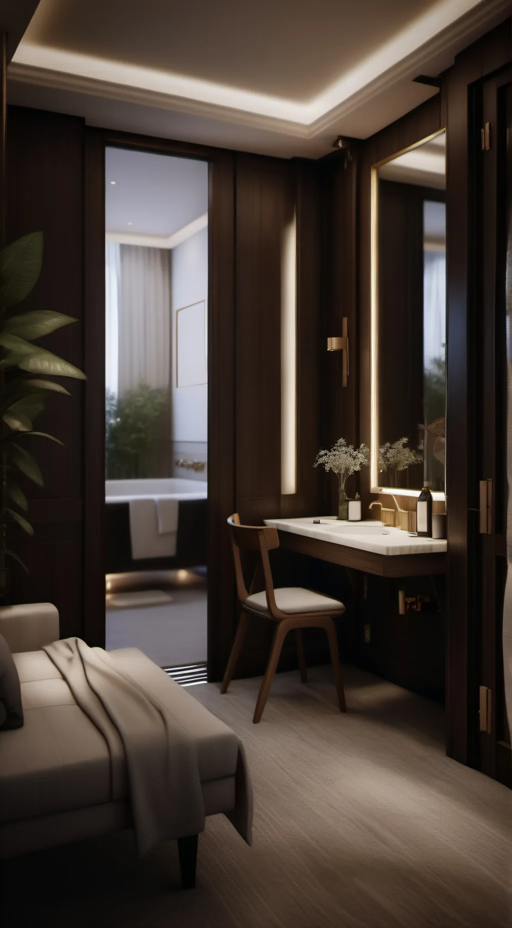 ai character: Ninth hazbin background