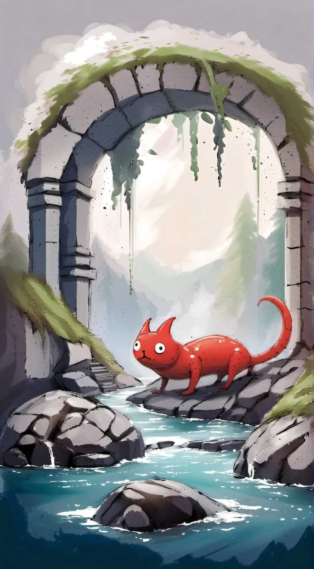 ai character: ATTENTION ALL! background