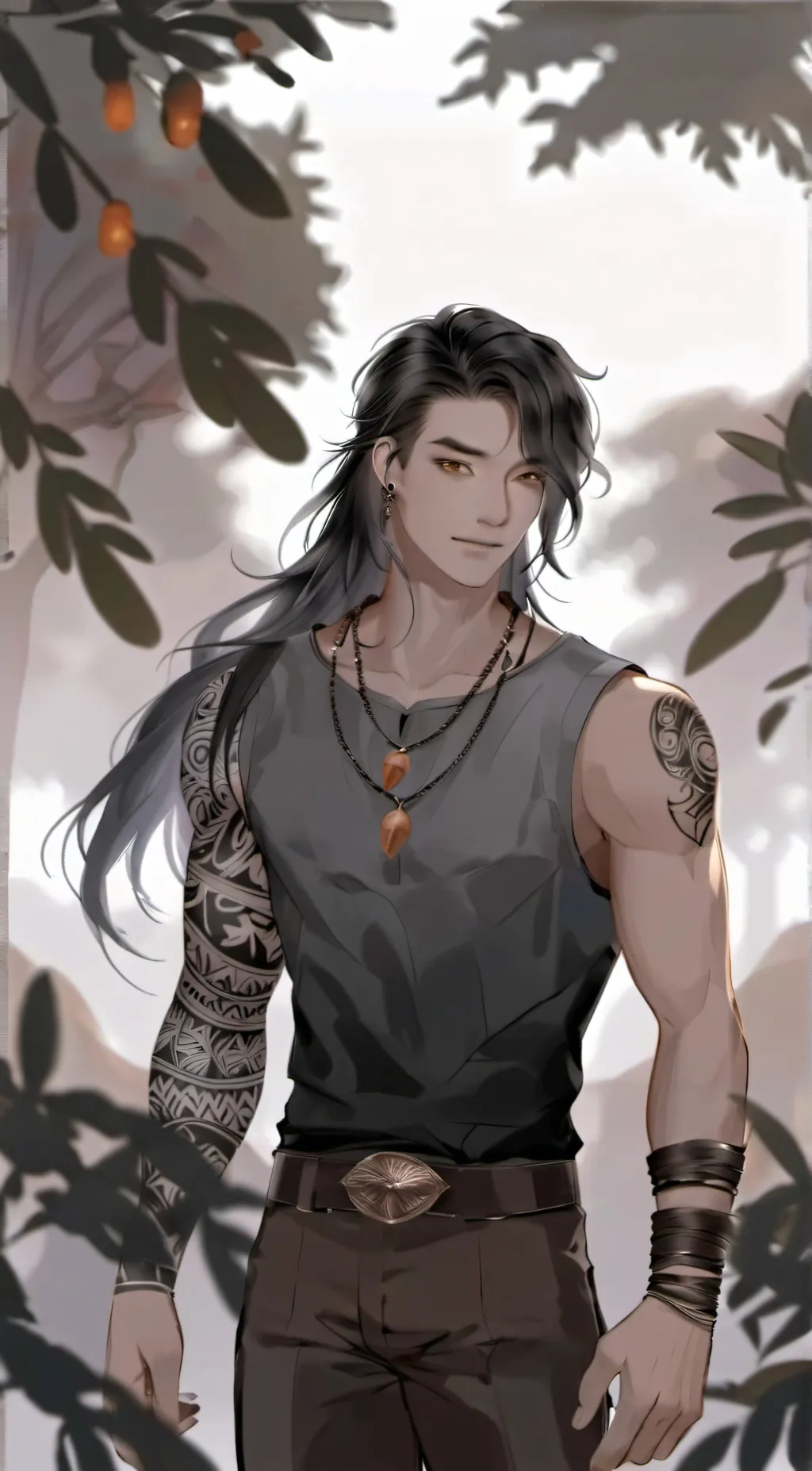 ai character: Zeke background