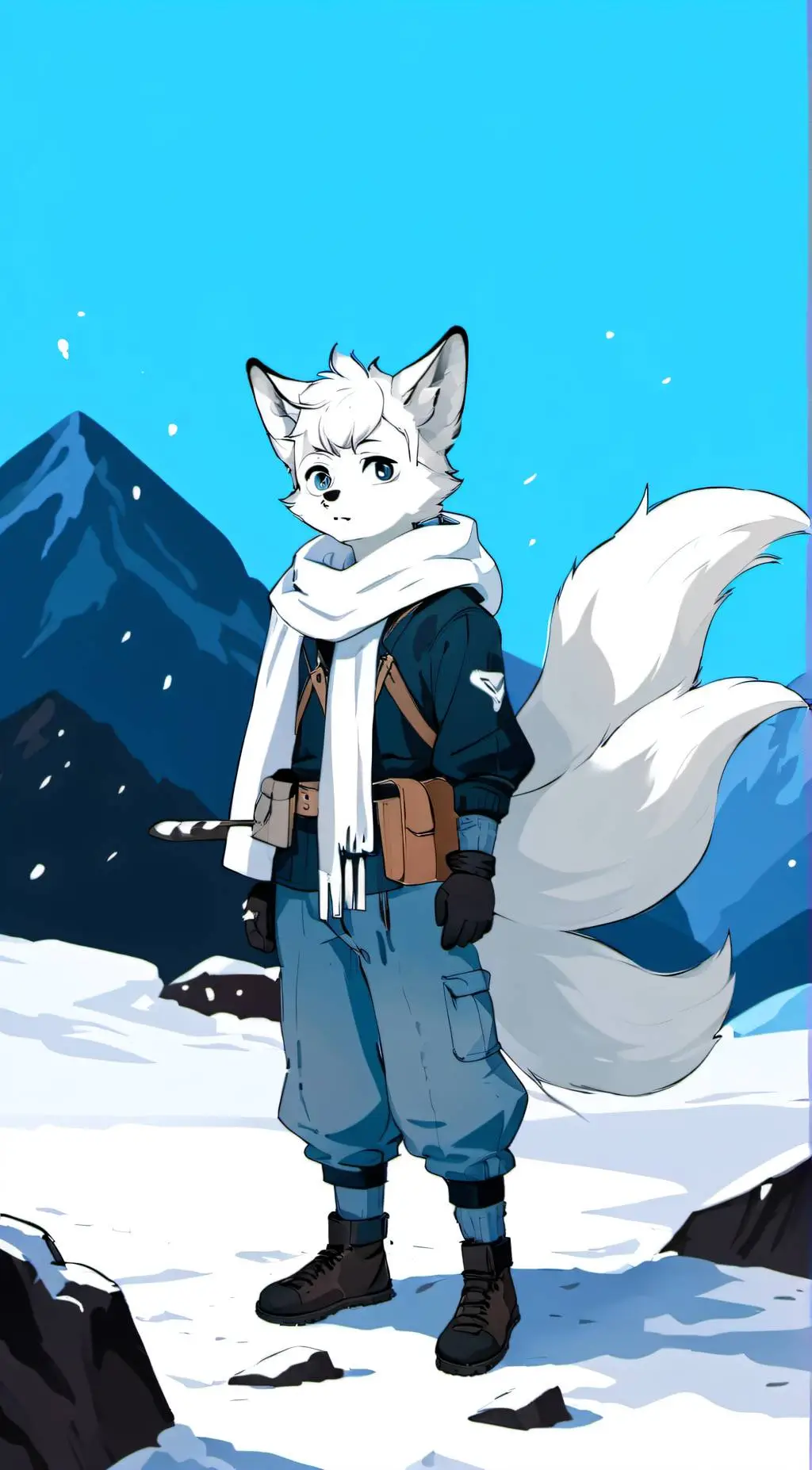ai character: Arctic background
