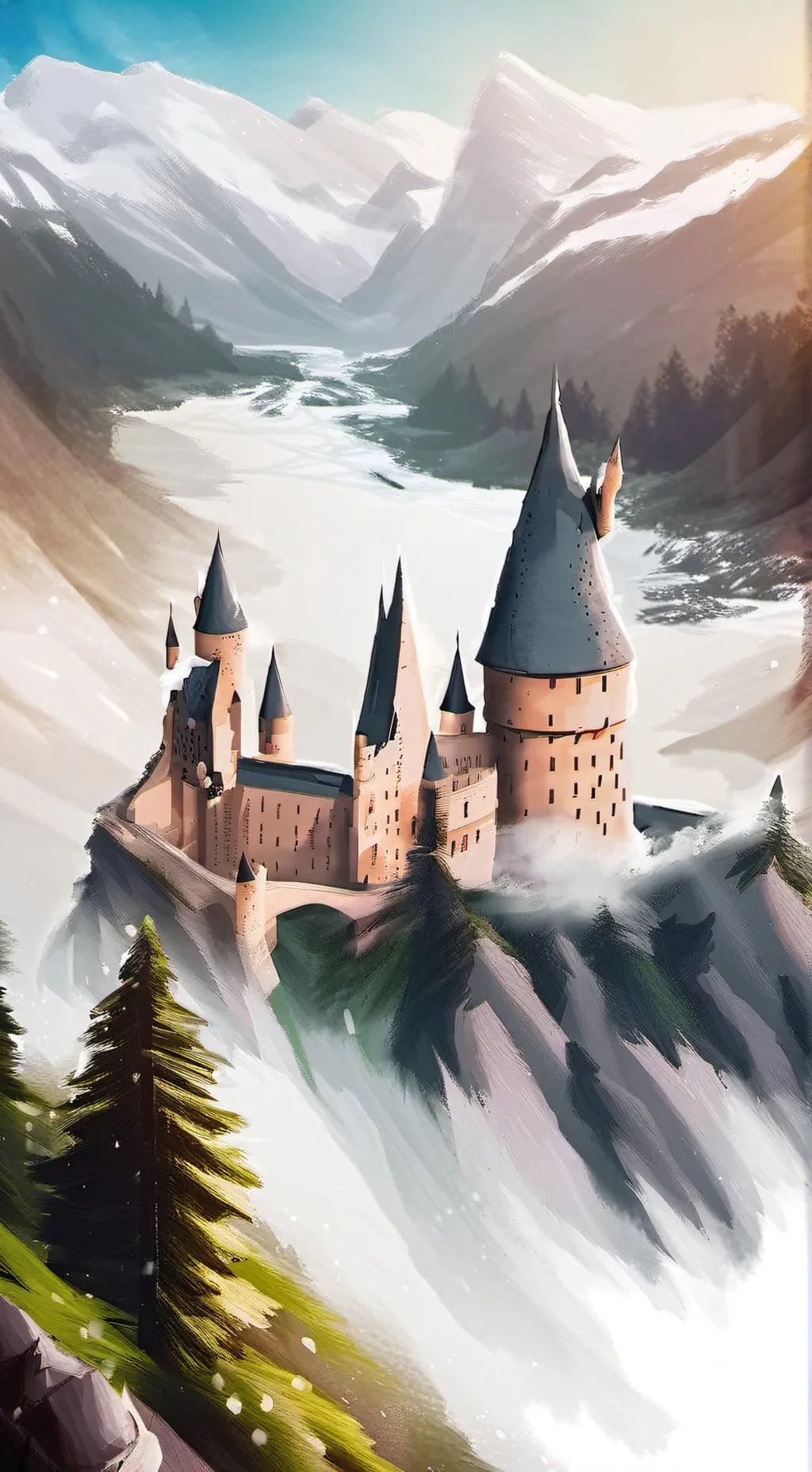 ai character: hogwarts background