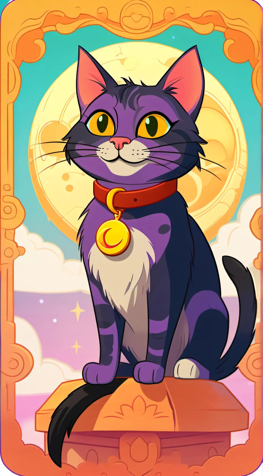 ai character: Catnap  background