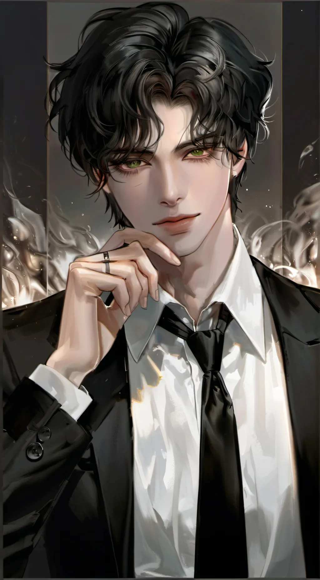 ai character: Allen  background