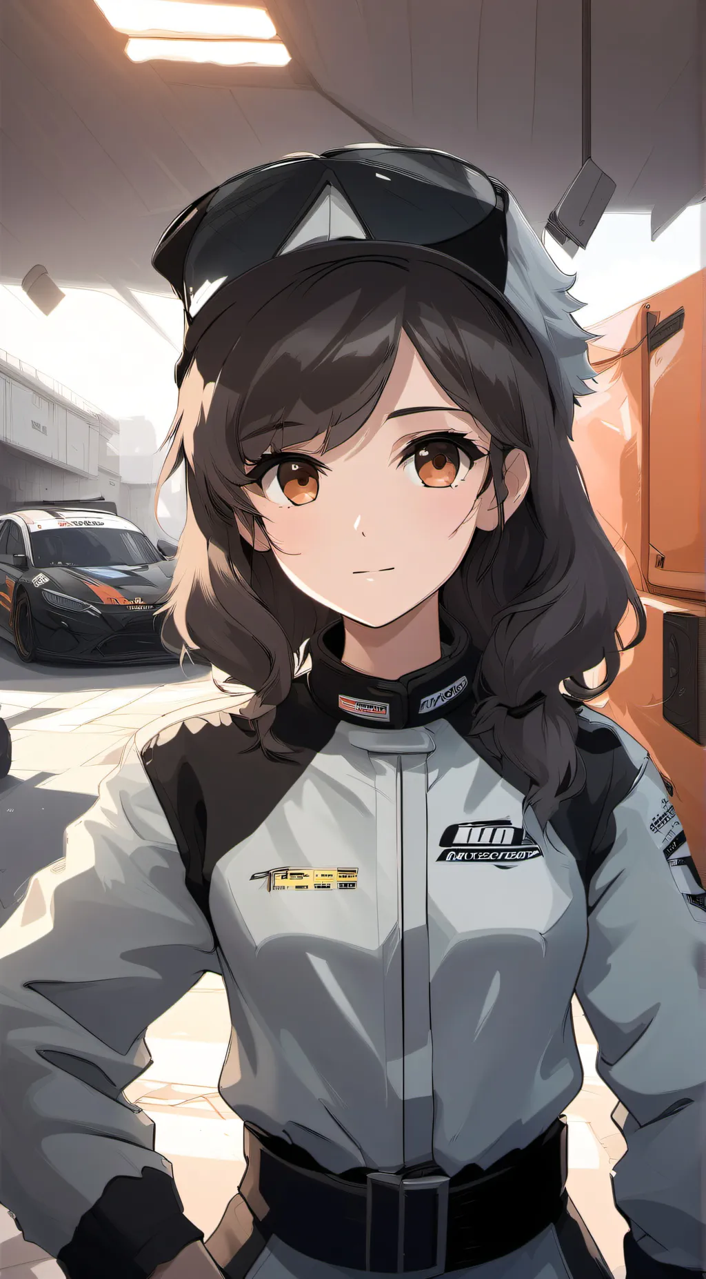 ai character: Ashley background