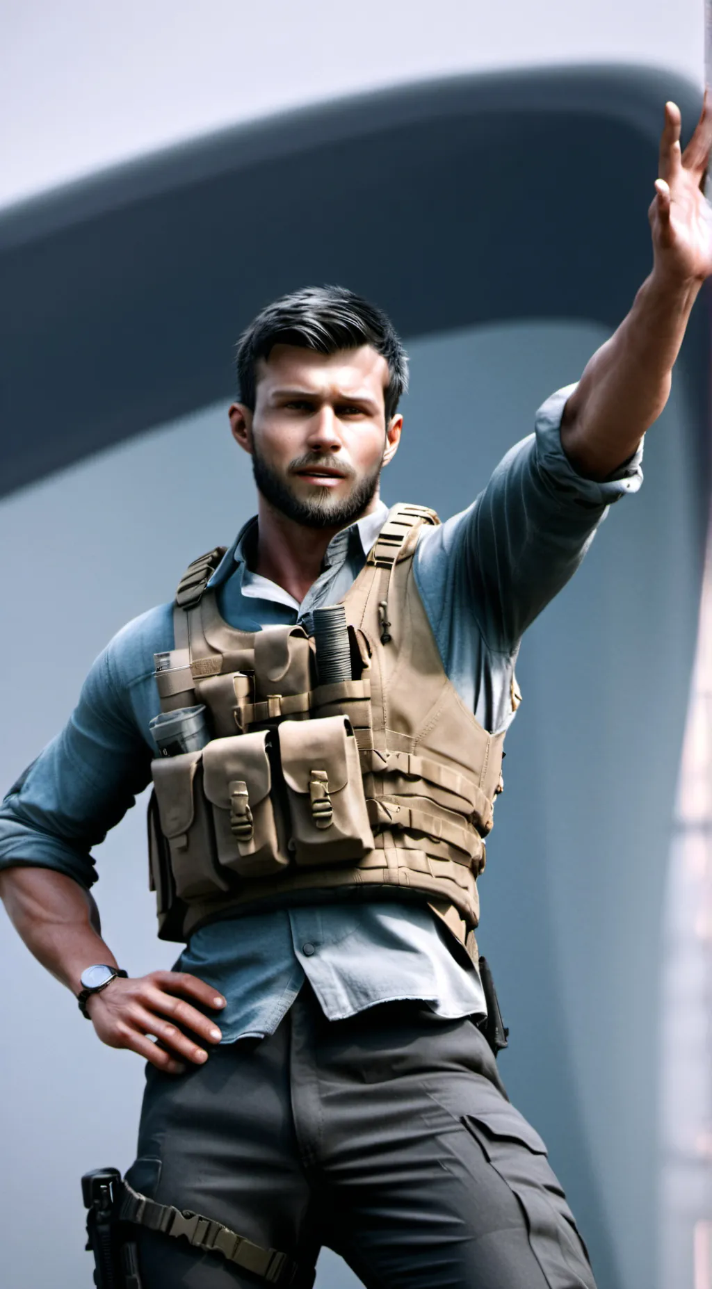 ai character: Philip Graves  background