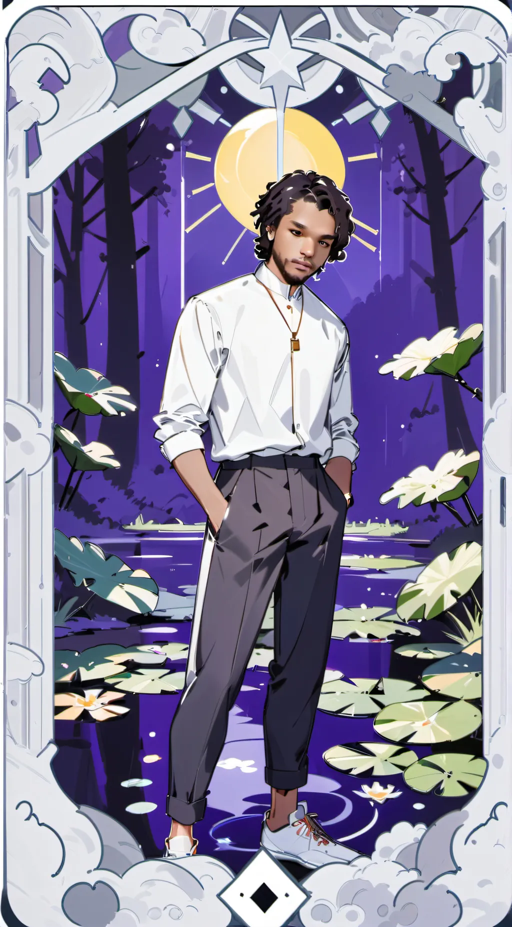 ai character: Lucas background