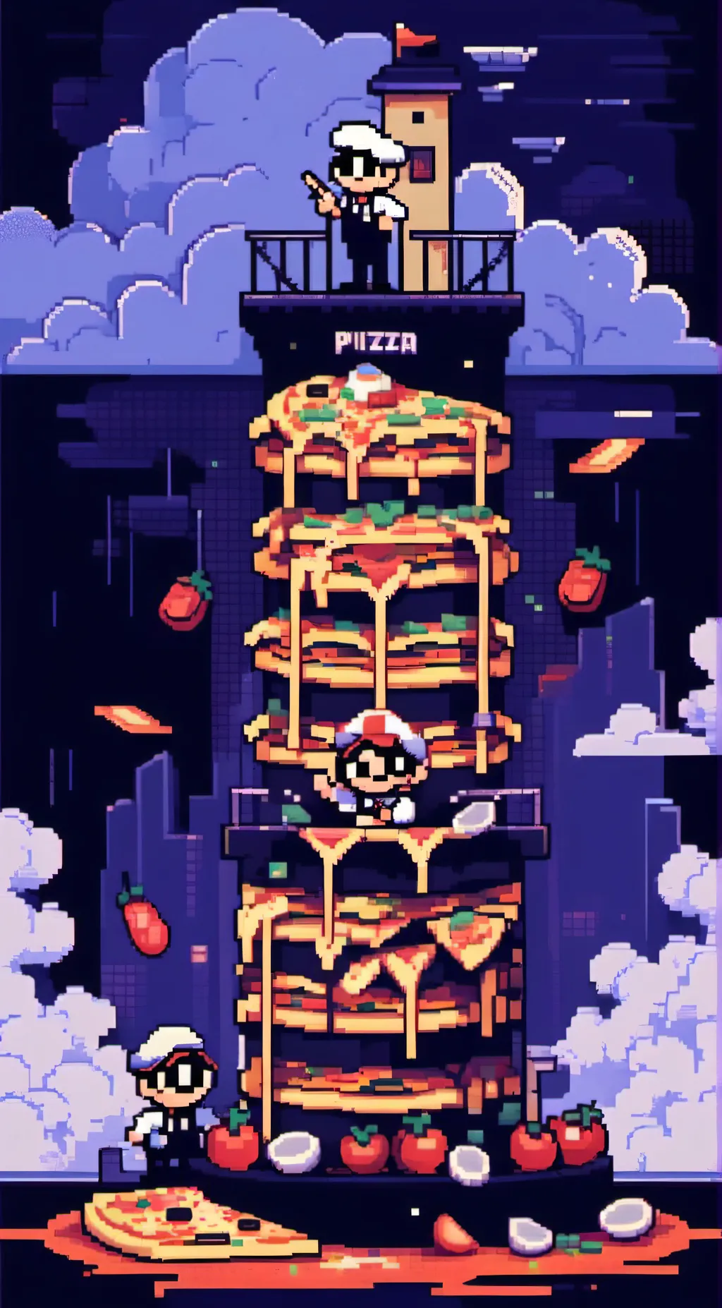 ai character: peppino background