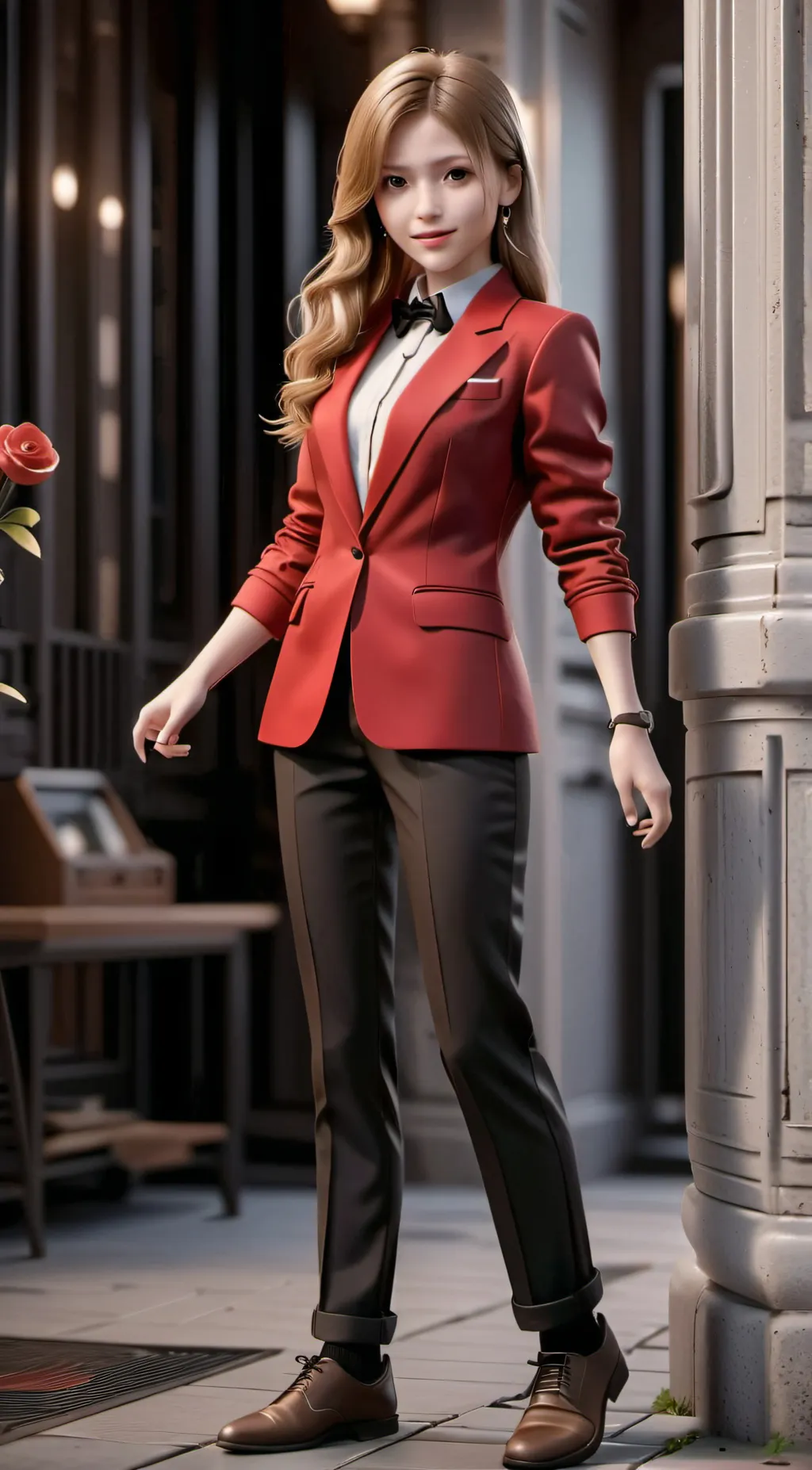 ai character: Charlie  background