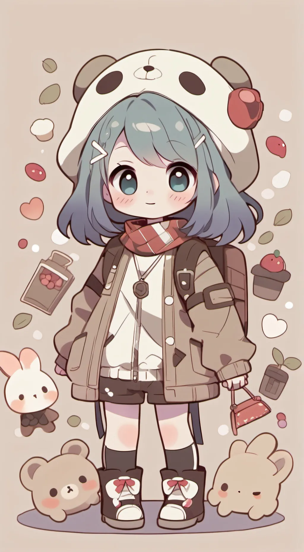 ai character: kira background