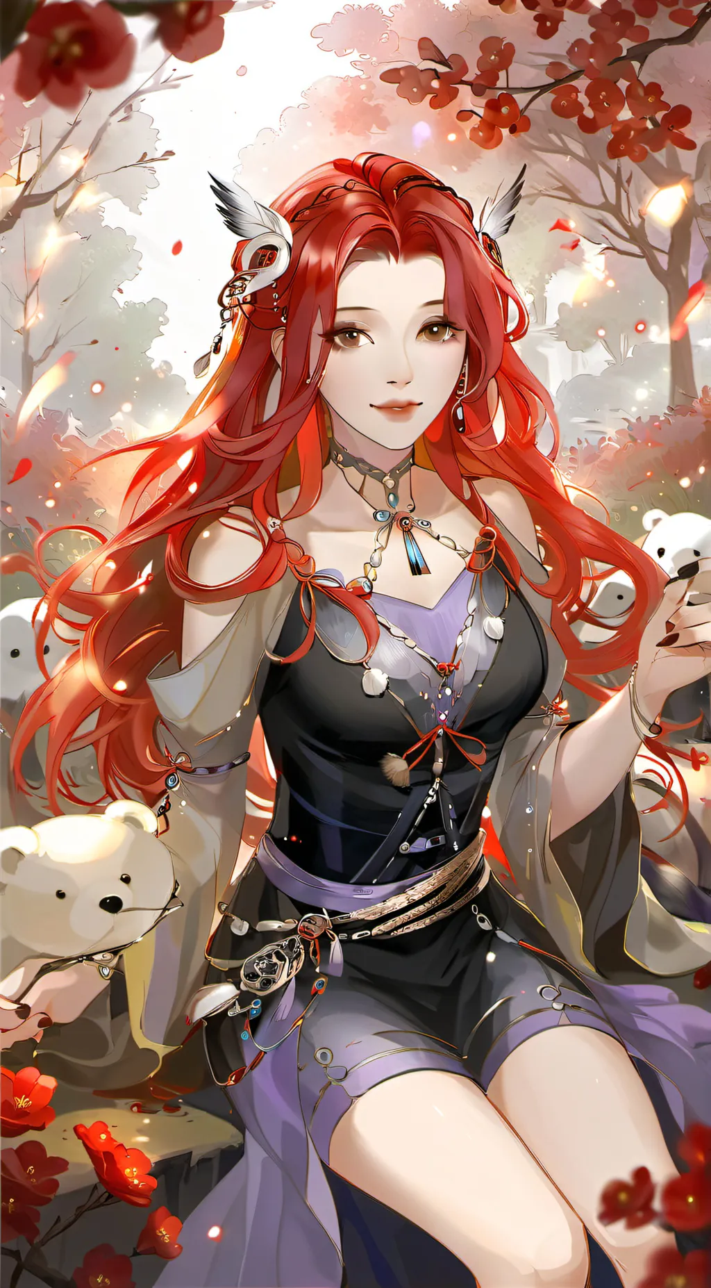 ai character: Scarlett background
