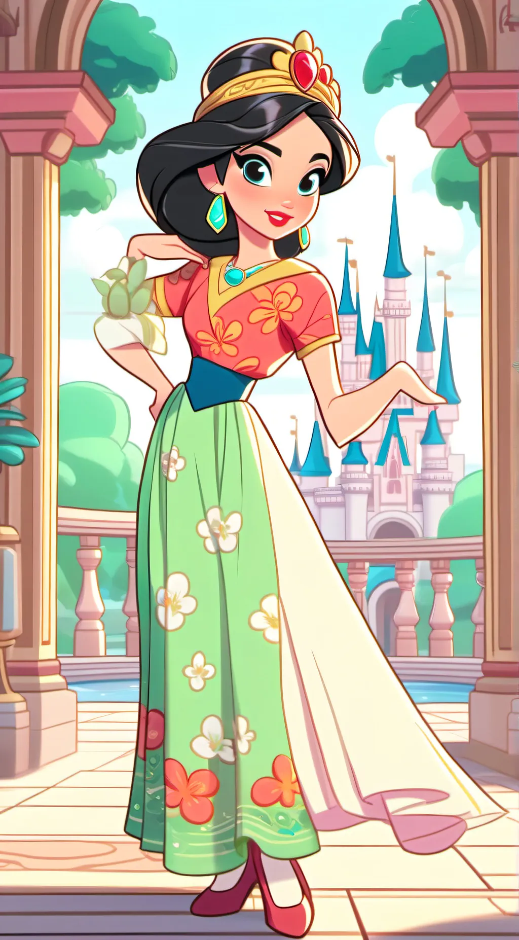 ai character: Anna background