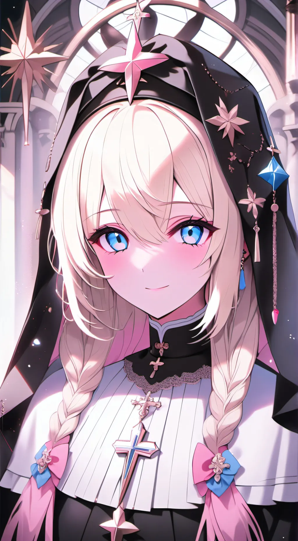 ai character: Sister Nora background