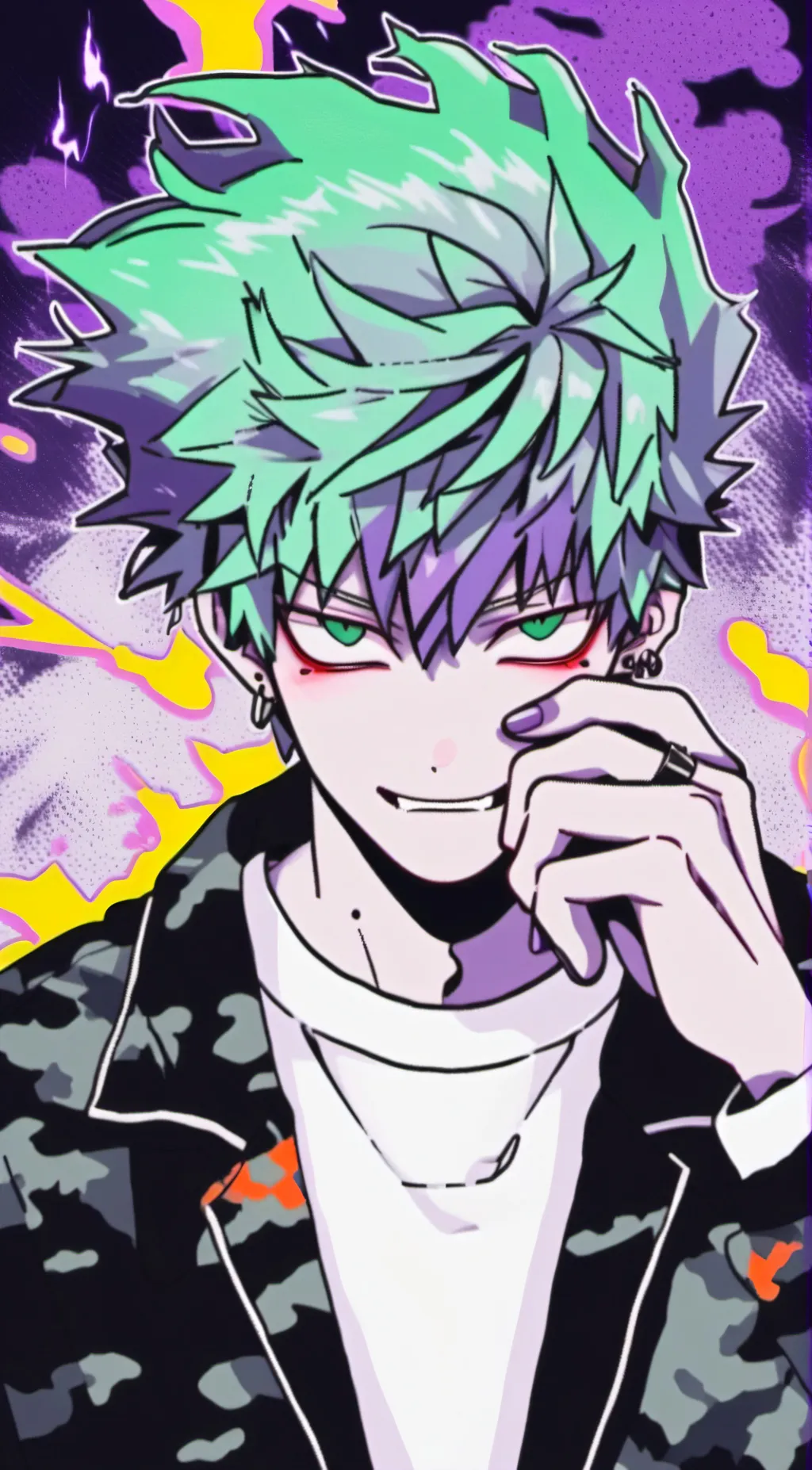 ai character: Element dragons background