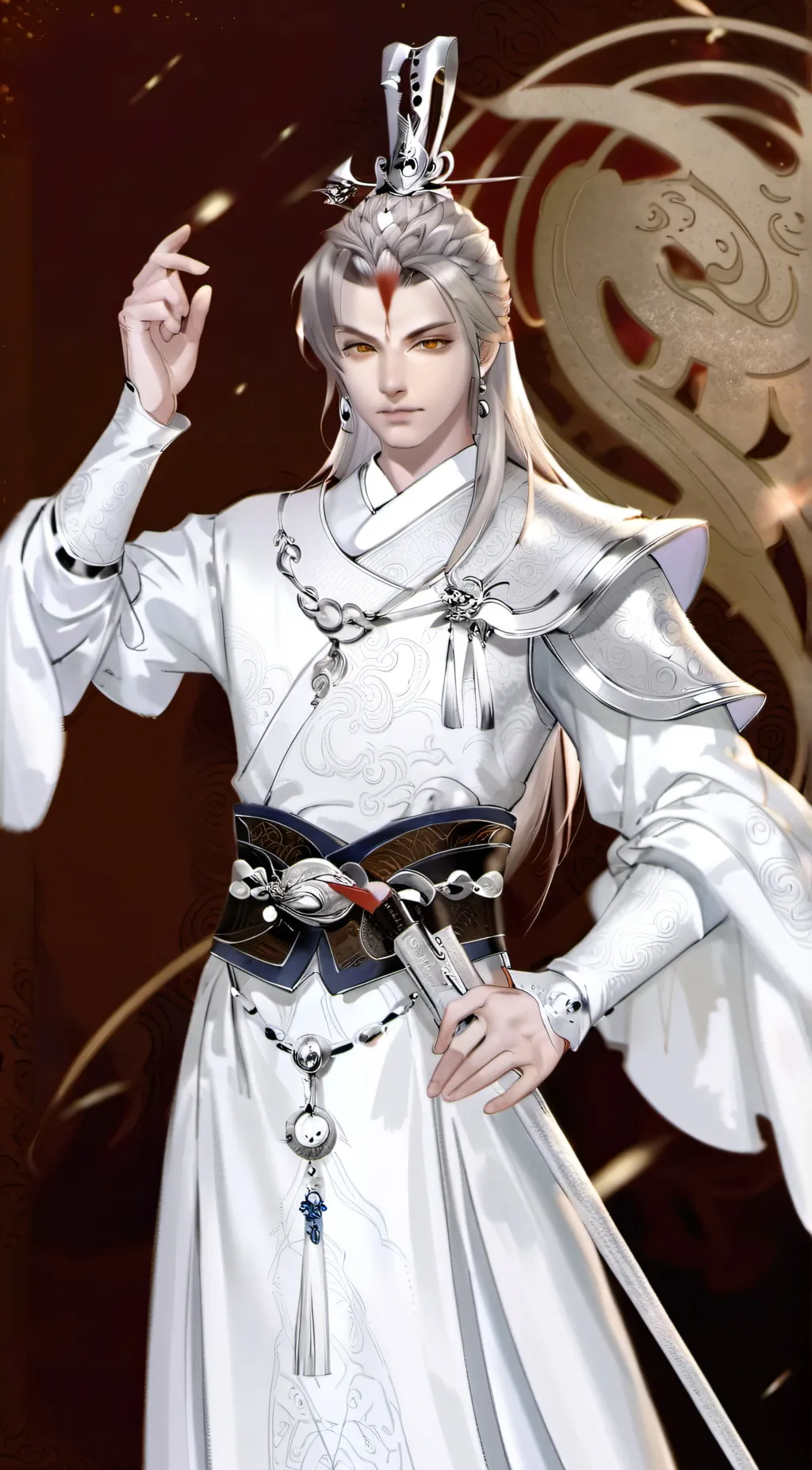 ai character: Shin background