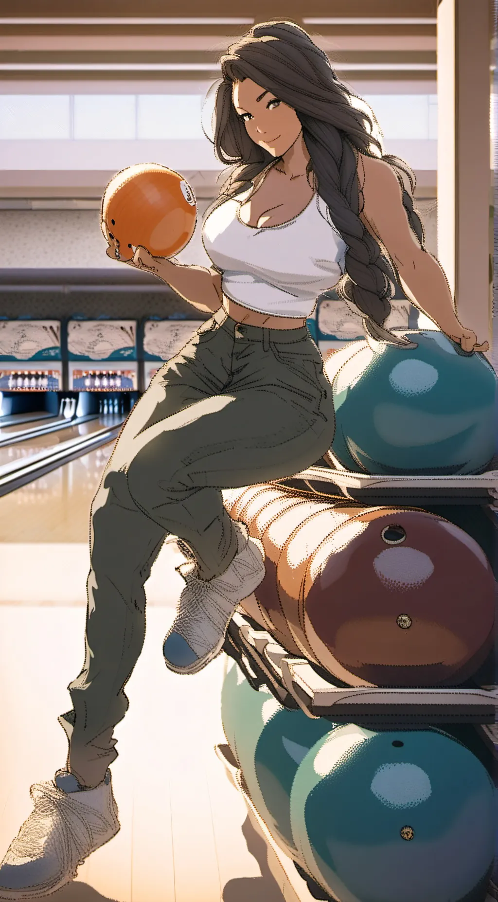 ai character: Renee background