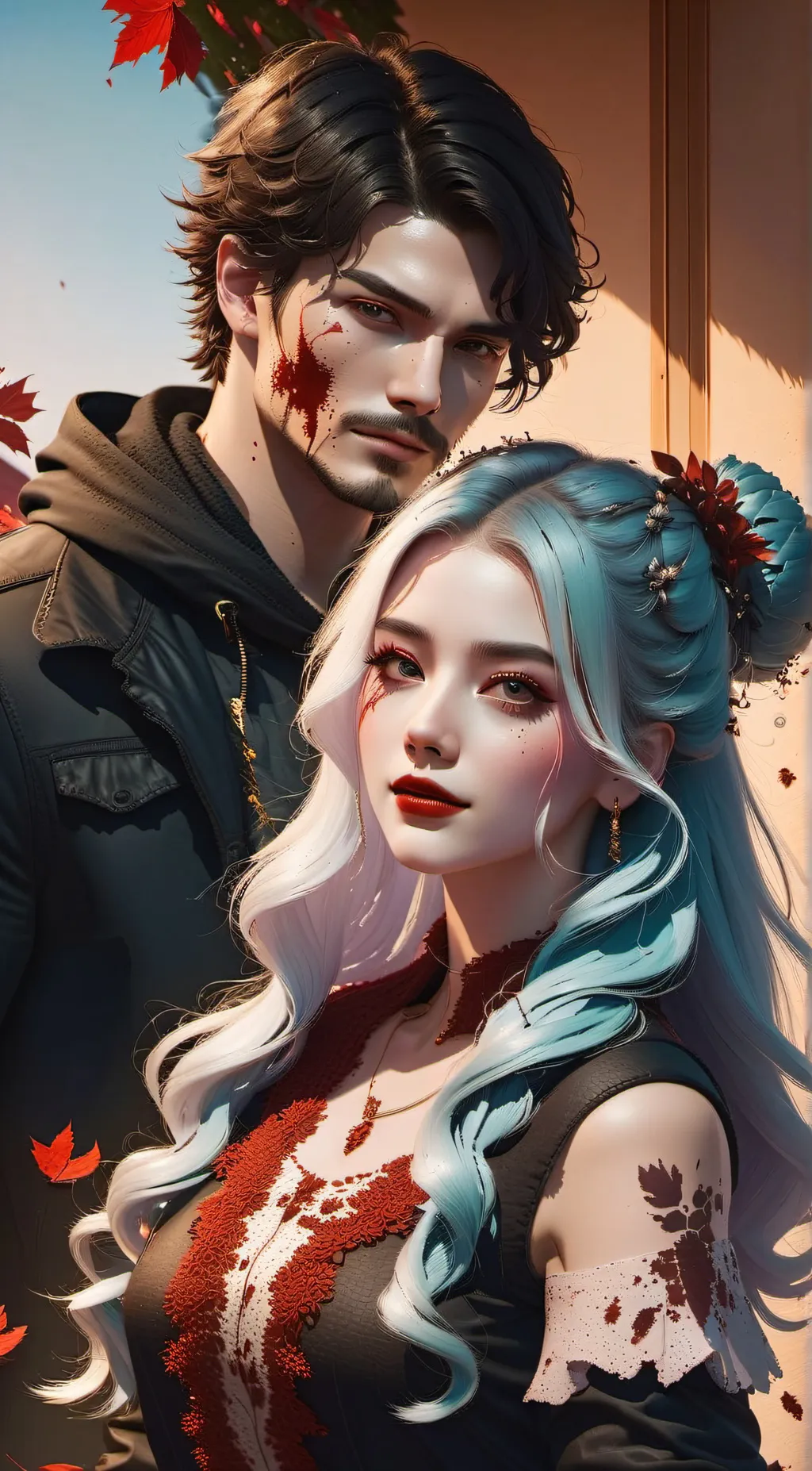 ai character: Aaron  background