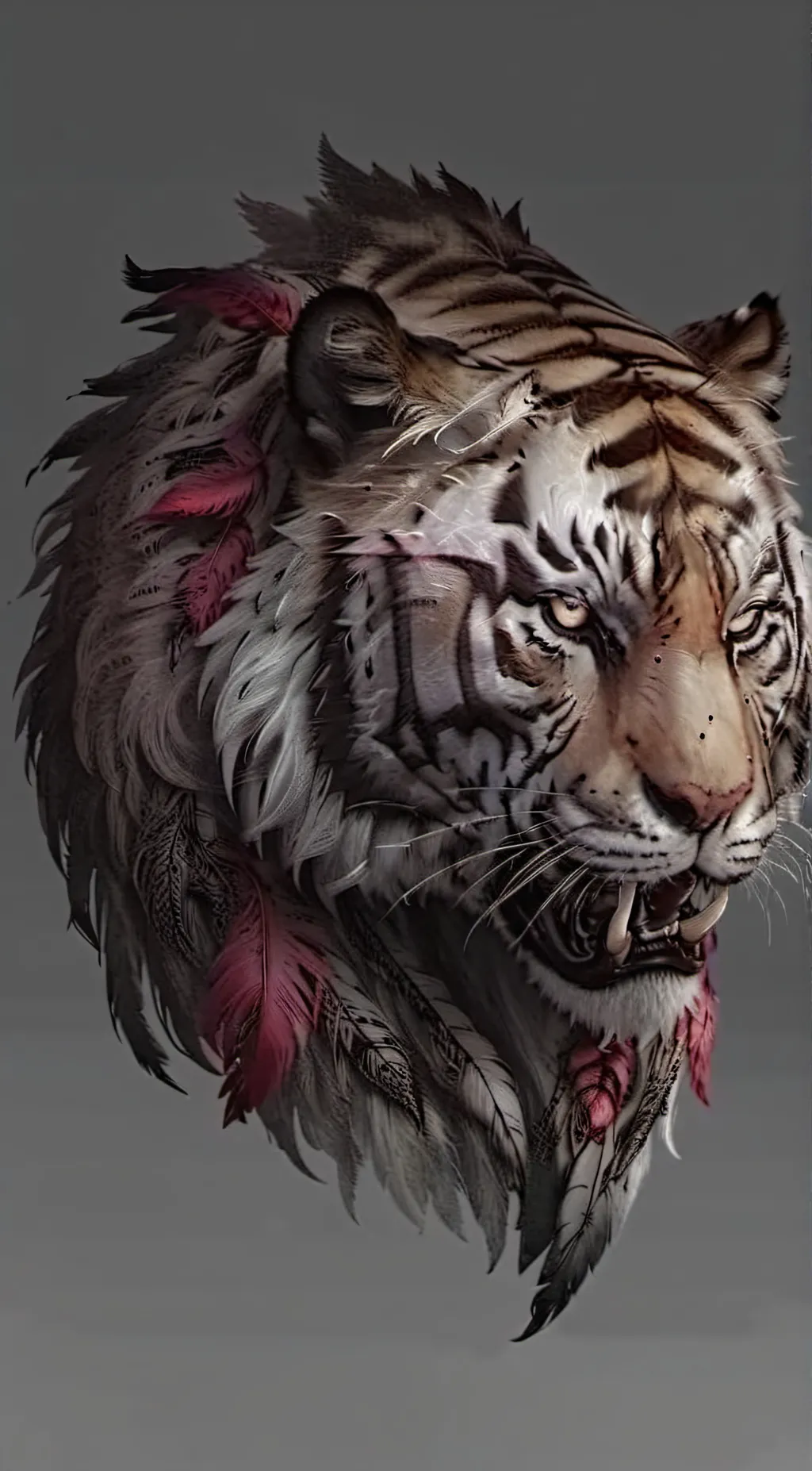 ai character: Tiger  background